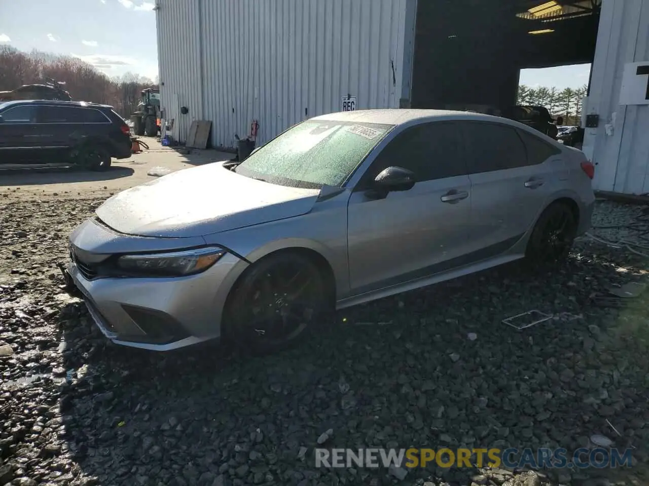 1 Photograph of a damaged car 2HGFE2F51NH573004 HONDA CIVIC 2022