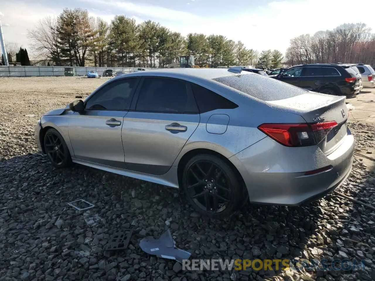 2 Photograph of a damaged car 2HGFE2F51NH573004 HONDA CIVIC 2022