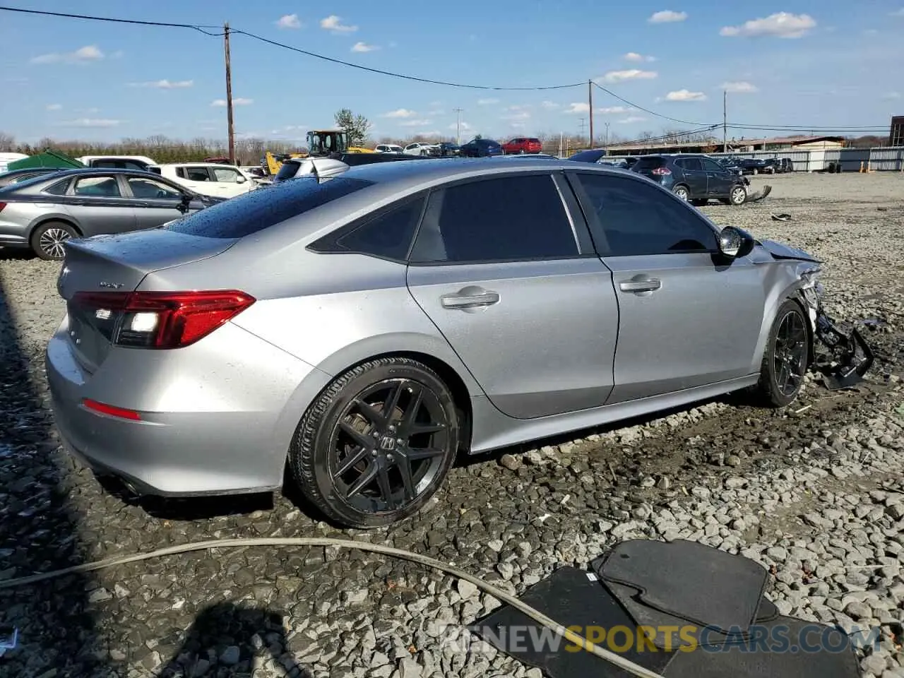 3 Photograph of a damaged car 2HGFE2F51NH573004 HONDA CIVIC 2022