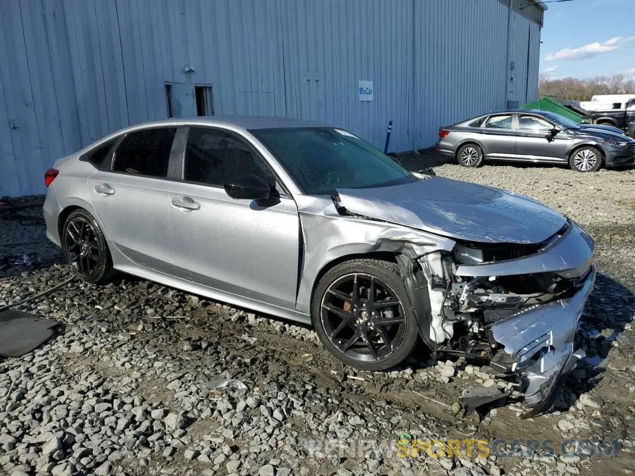 4 Photograph of a damaged car 2HGFE2F51NH573004 HONDA CIVIC 2022