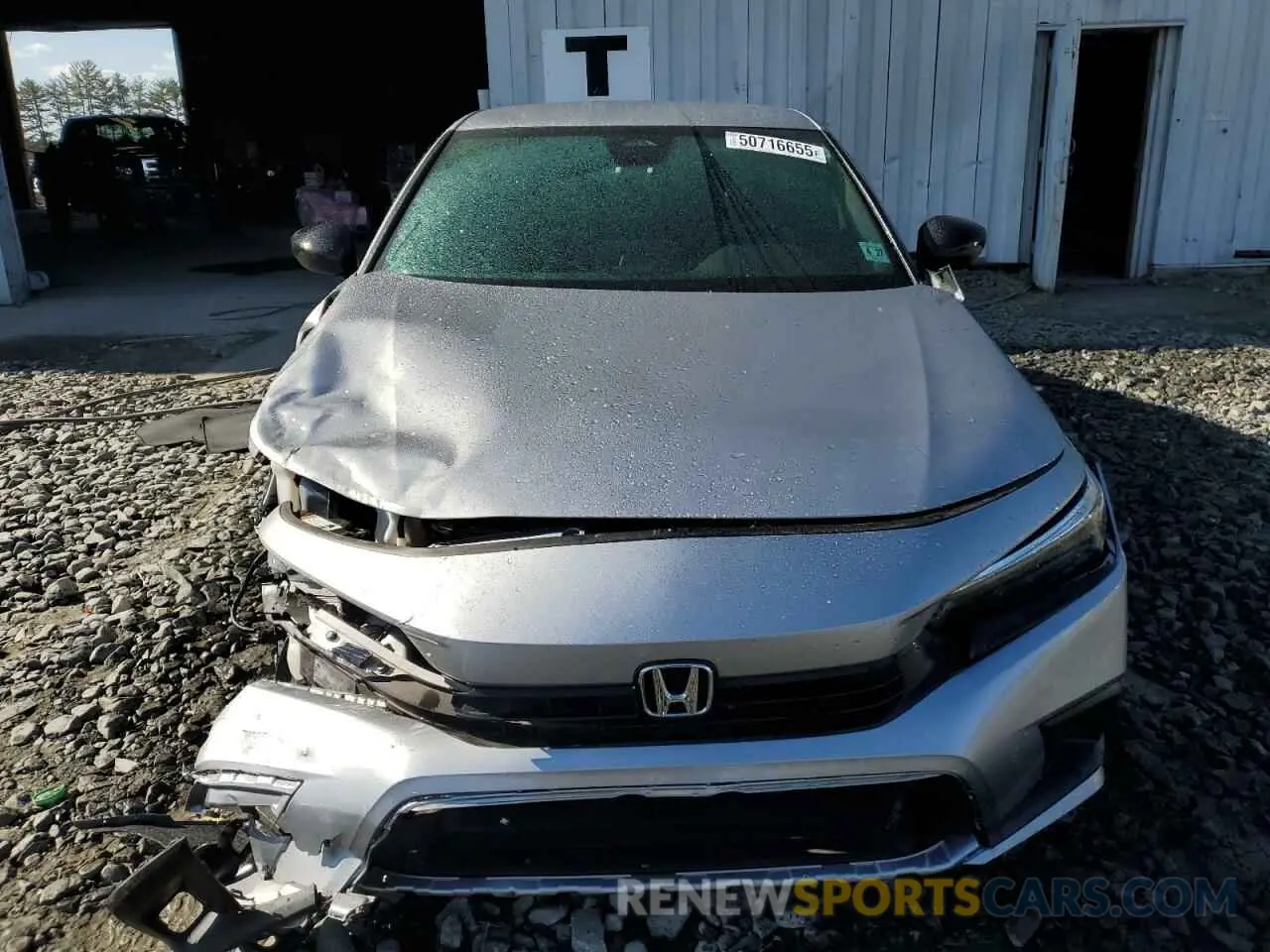 5 Photograph of a damaged car 2HGFE2F51NH573004 HONDA CIVIC 2022