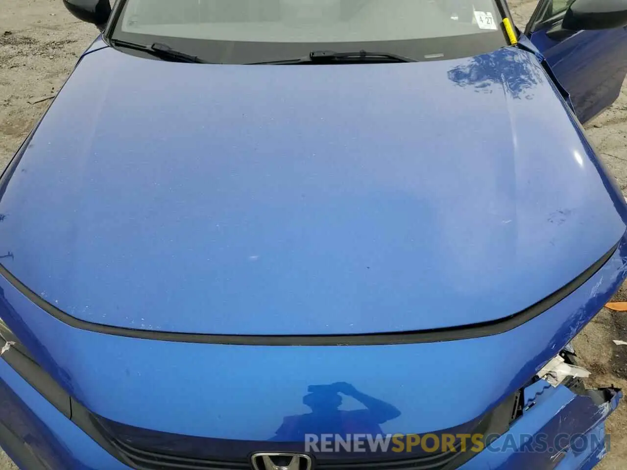 11 Photograph of a damaged car 2HGFE2F51NH581295 HONDA CIVIC 2022