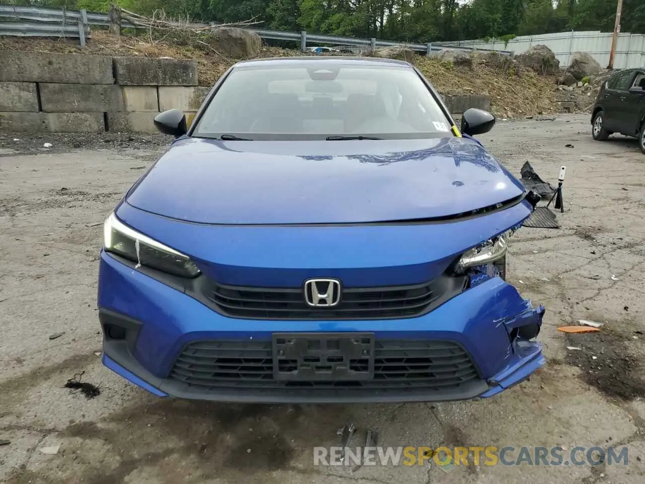 5 Photograph of a damaged car 2HGFE2F51NH581295 HONDA CIVIC 2022