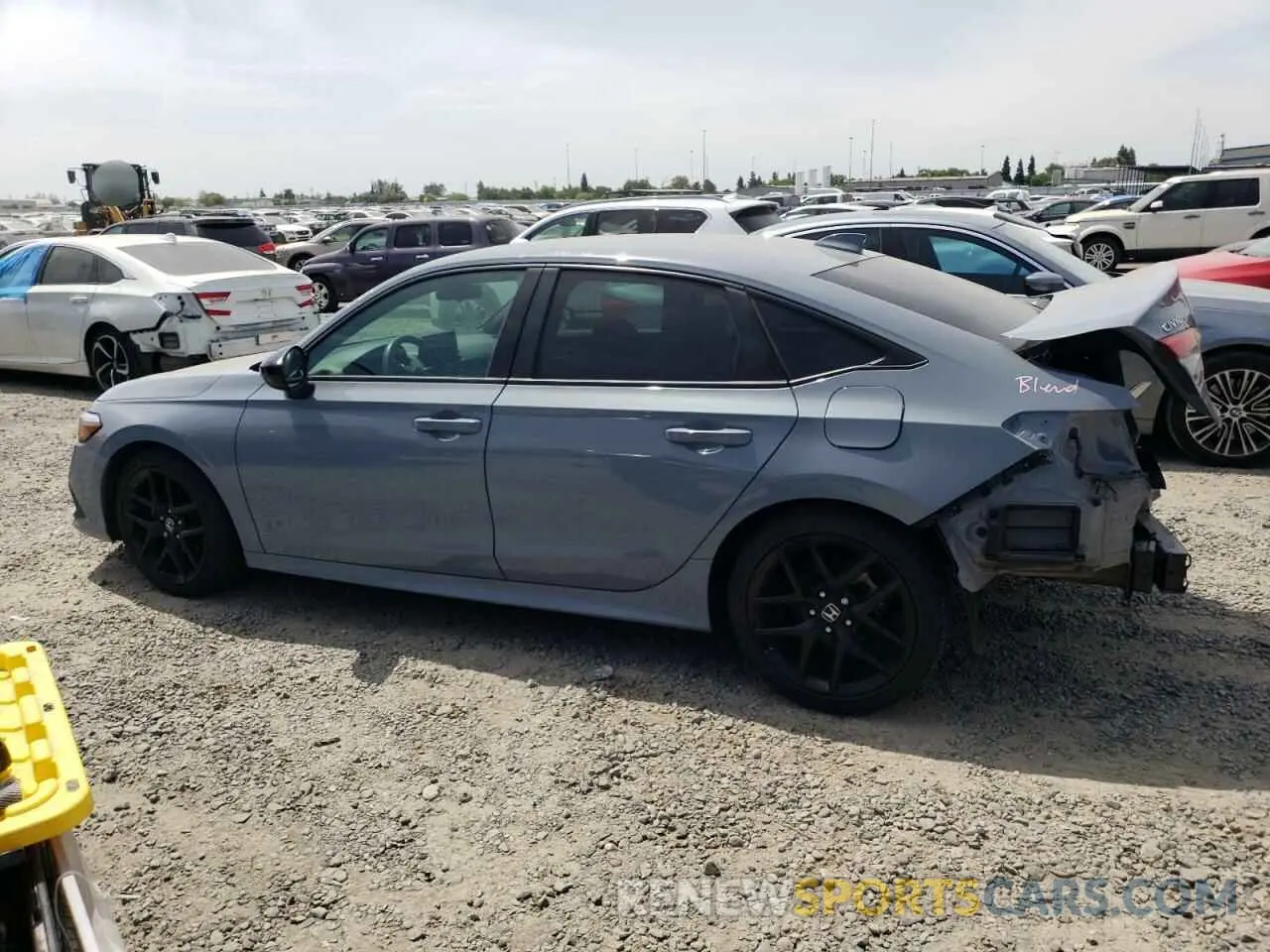 2 Photograph of a damaged car 2HGFE2F51NH582592 HONDA CIVIC 2022