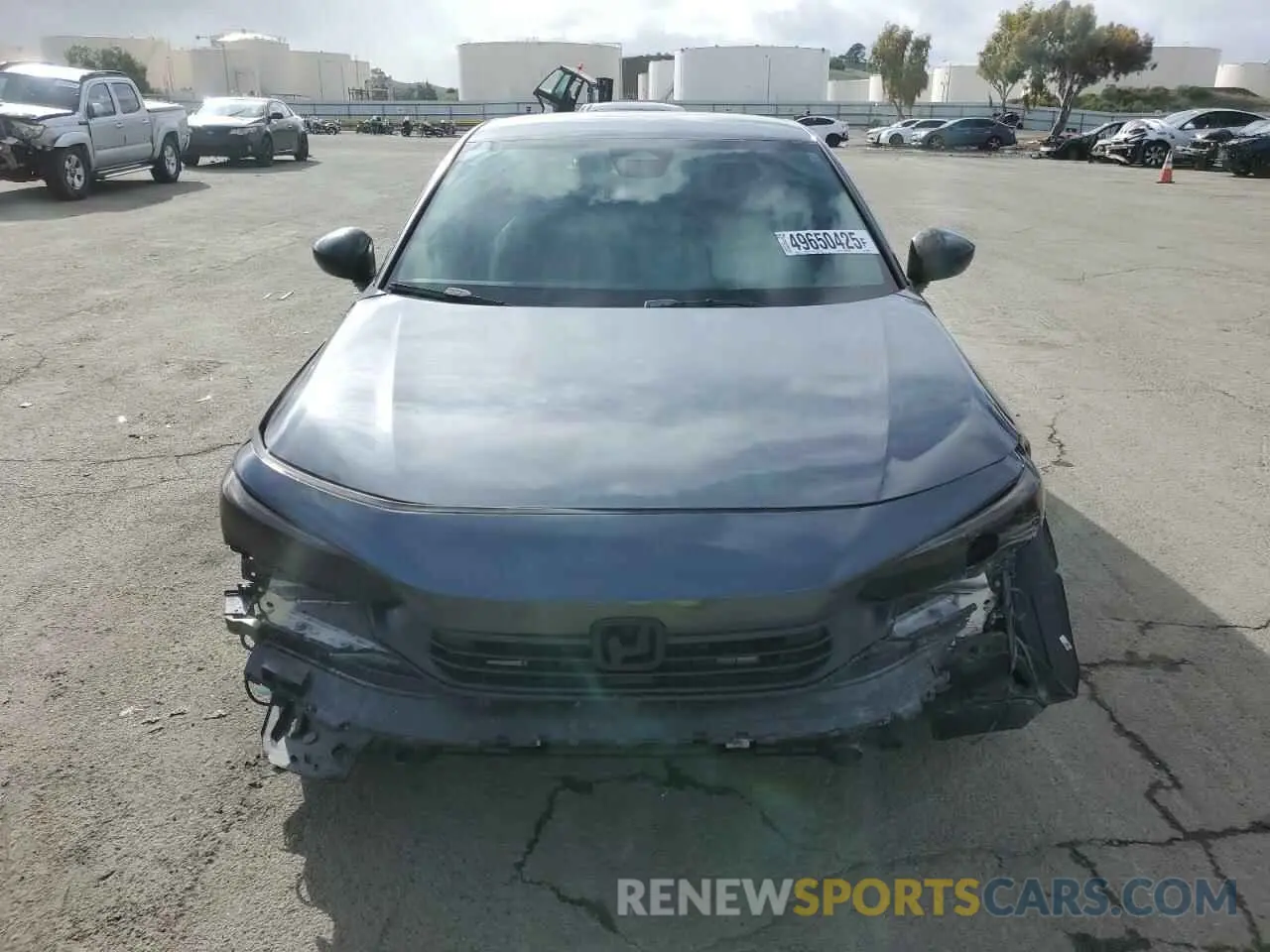 5 Photograph of a damaged car 2HGFE2F51NH583029 HONDA CIVIC 2022