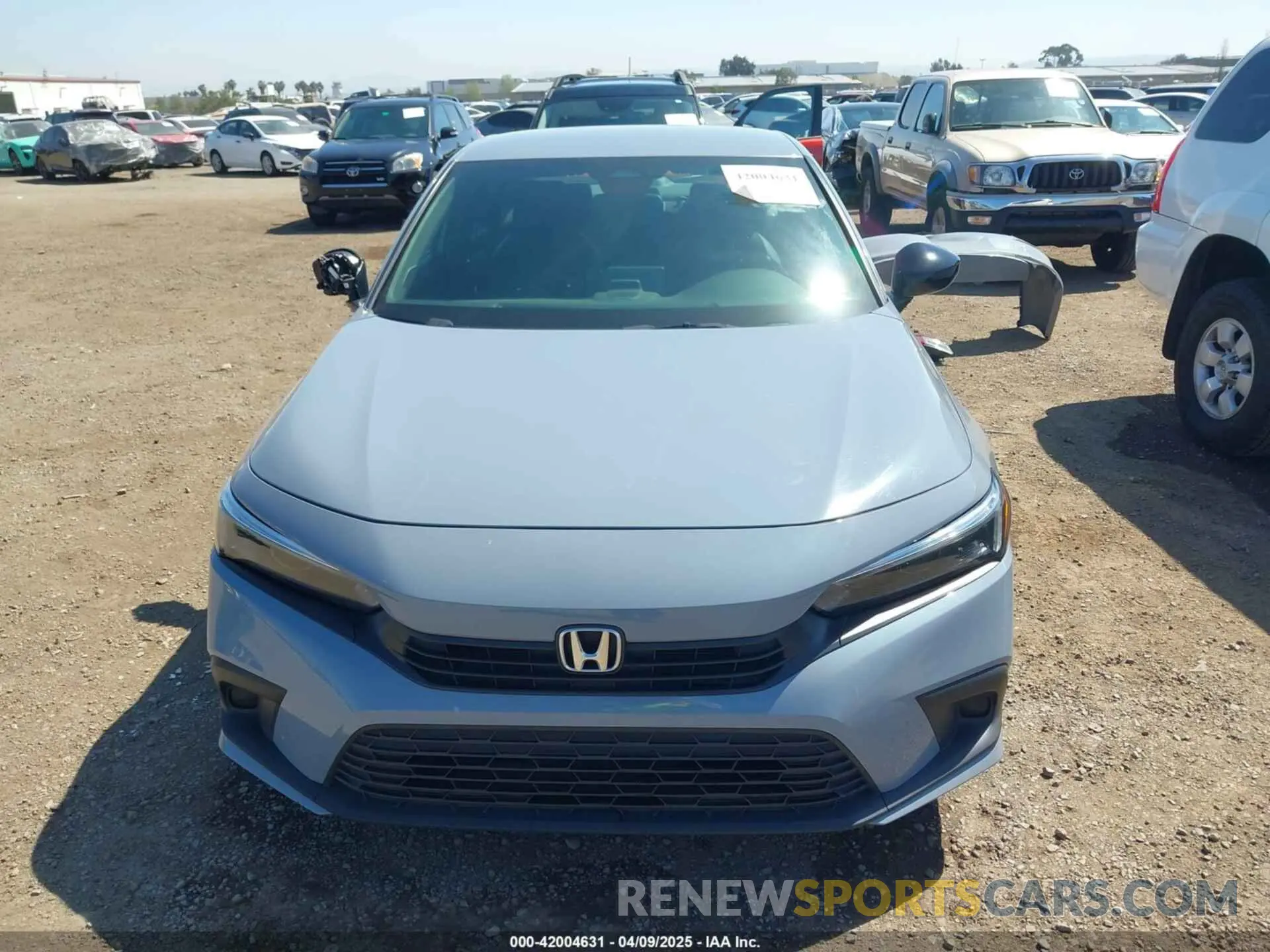 13 Photograph of a damaged car 2HGFE2F51NH588716 HONDA CIVIC 2022