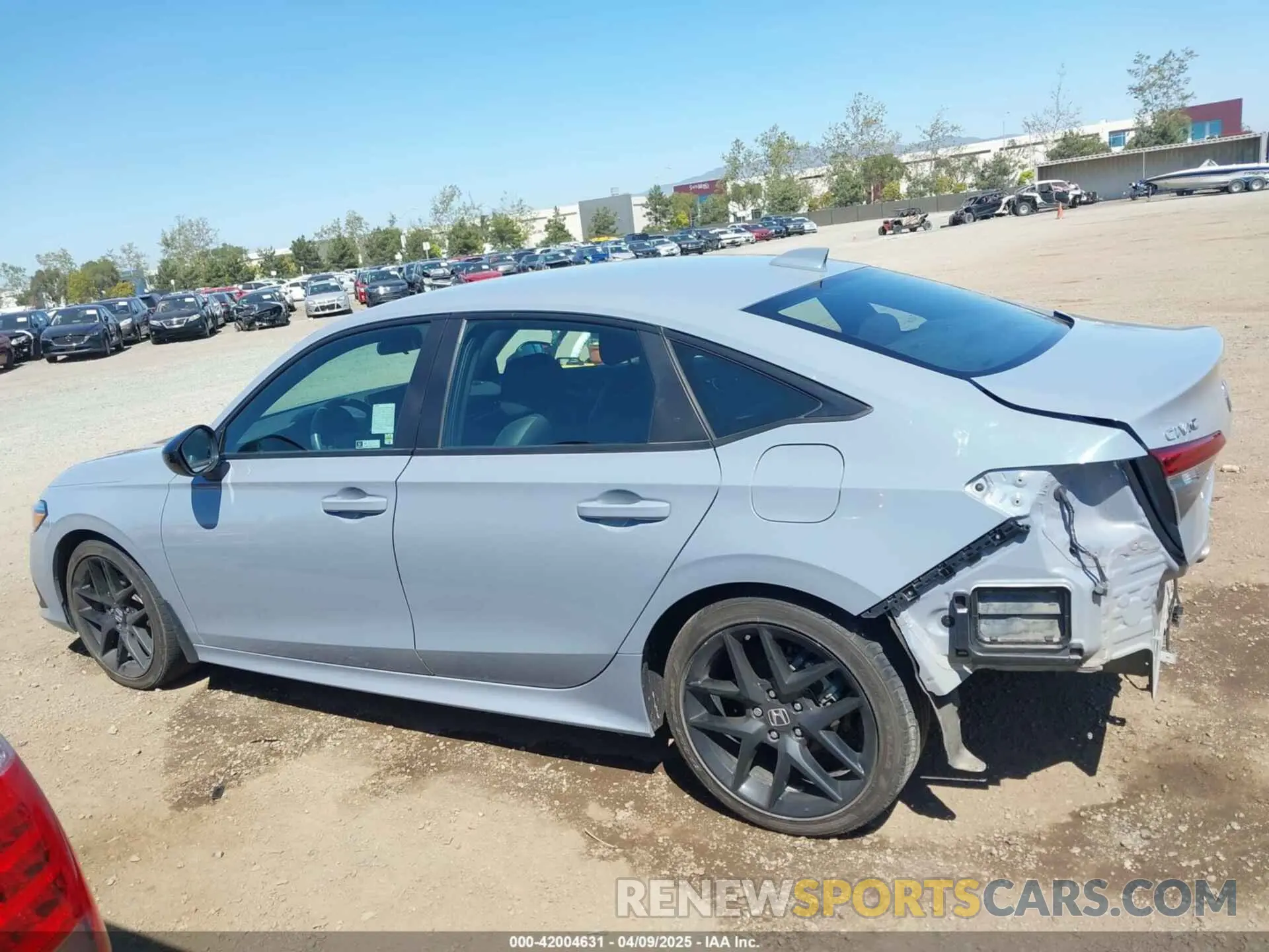 15 Photograph of a damaged car 2HGFE2F51NH588716 HONDA CIVIC 2022