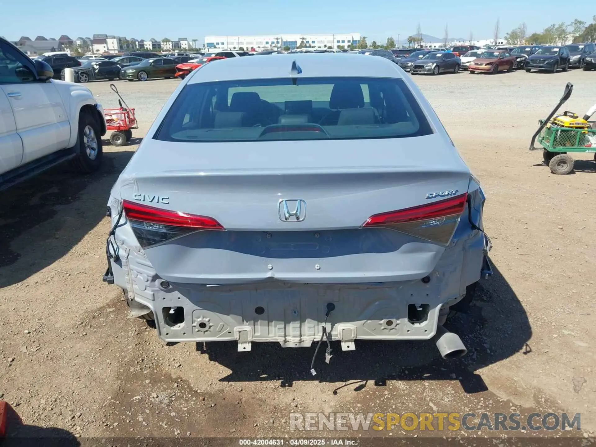 17 Photograph of a damaged car 2HGFE2F51NH588716 HONDA CIVIC 2022
