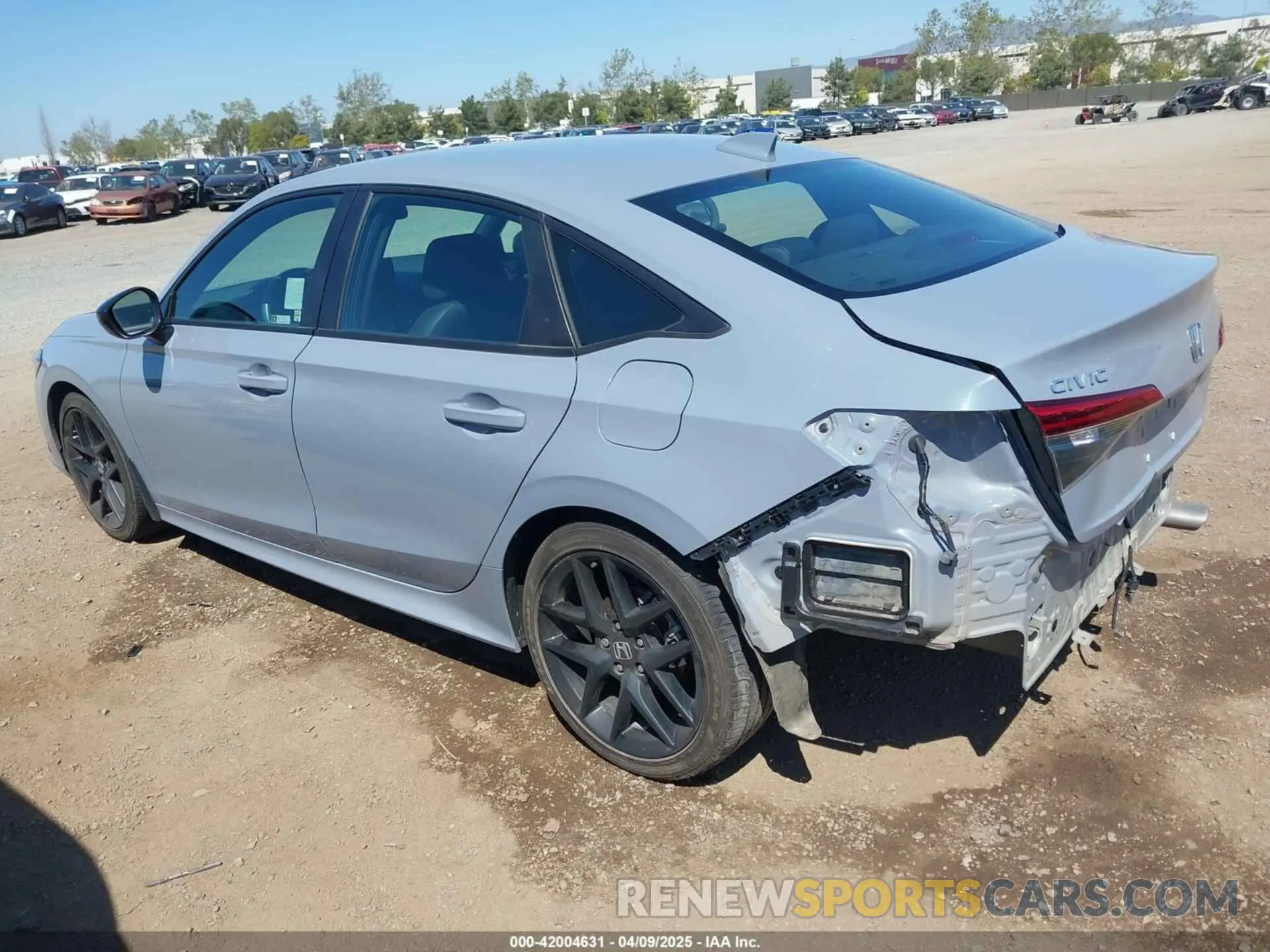 3 Photograph of a damaged car 2HGFE2F51NH588716 HONDA CIVIC 2022