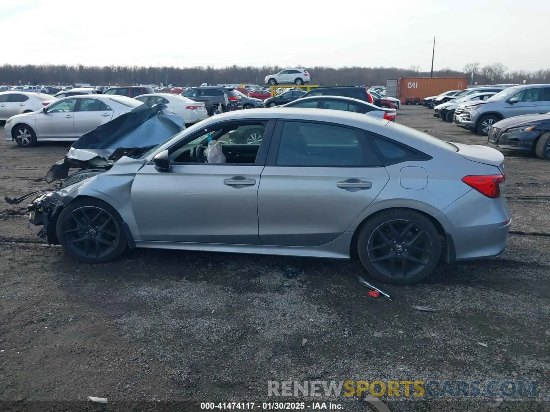 15 Photograph of a damaged car 2HGFE2F51NH589705 HONDA CIVIC 2022