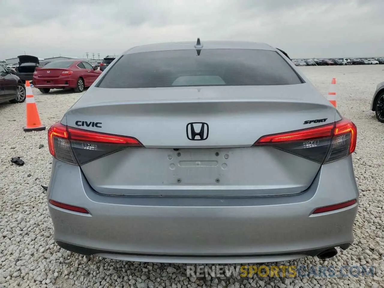 6 Photograph of a damaged car 2HGFE2F51NH592300 HONDA CIVIC 2022