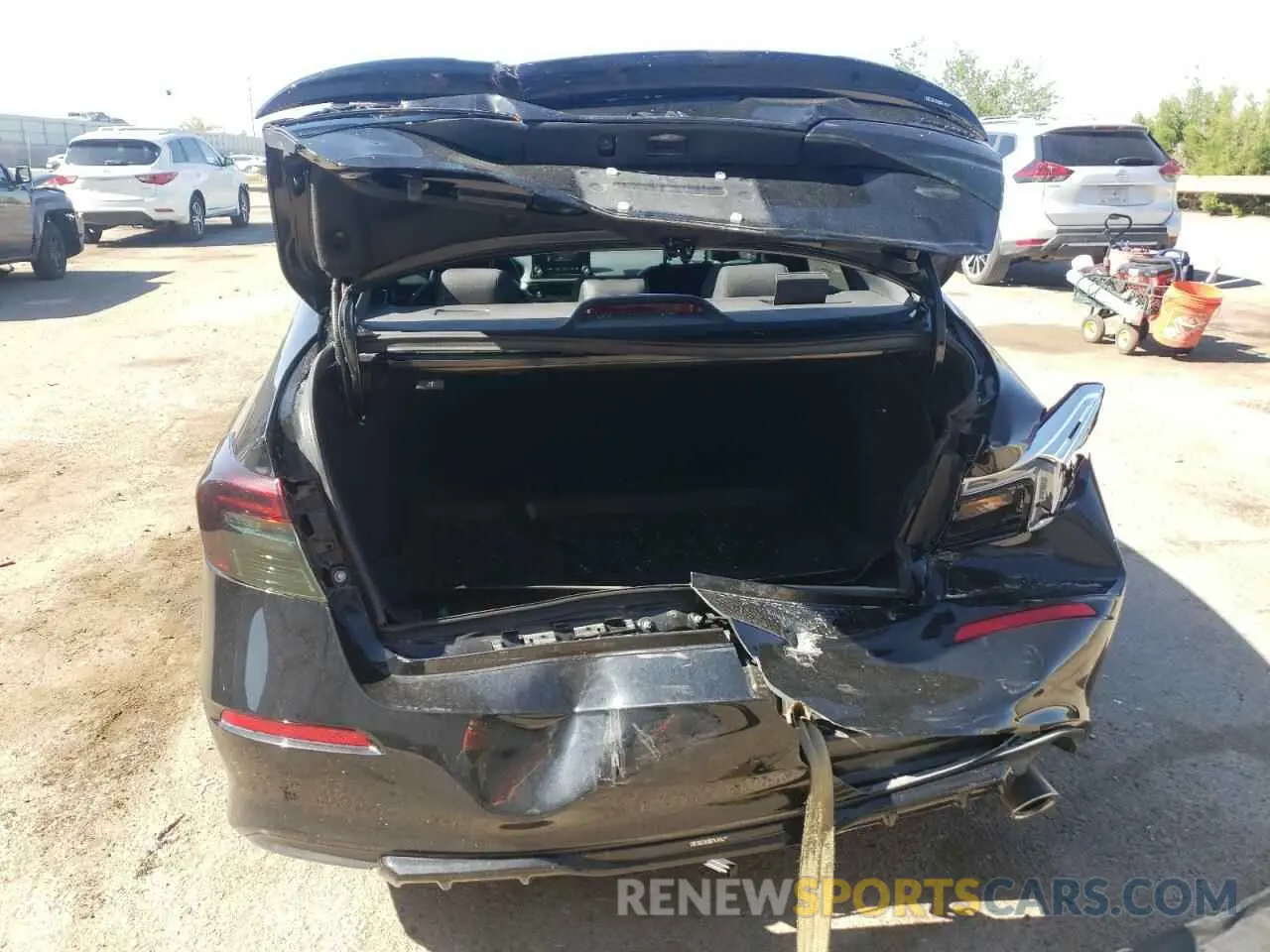 6 Photograph of a damaged car 2HGFE2F51NH596542 HONDA CIVIC 2022