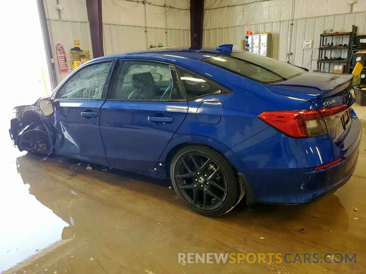 2 Photograph of a damaged car 2HGFE2F51NH598386 HONDA CIVIC 2022