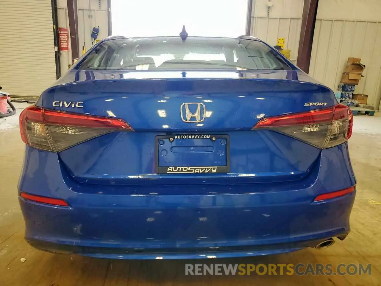 6 Photograph of a damaged car 2HGFE2F51NH598386 HONDA CIVIC 2022