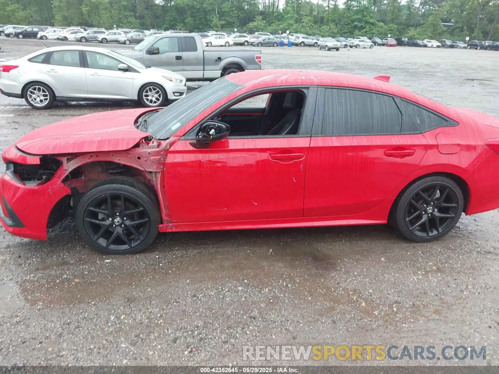 14 Photograph of a damaged car 2HGFE2F51NH605045 HONDA CIVIC 2022