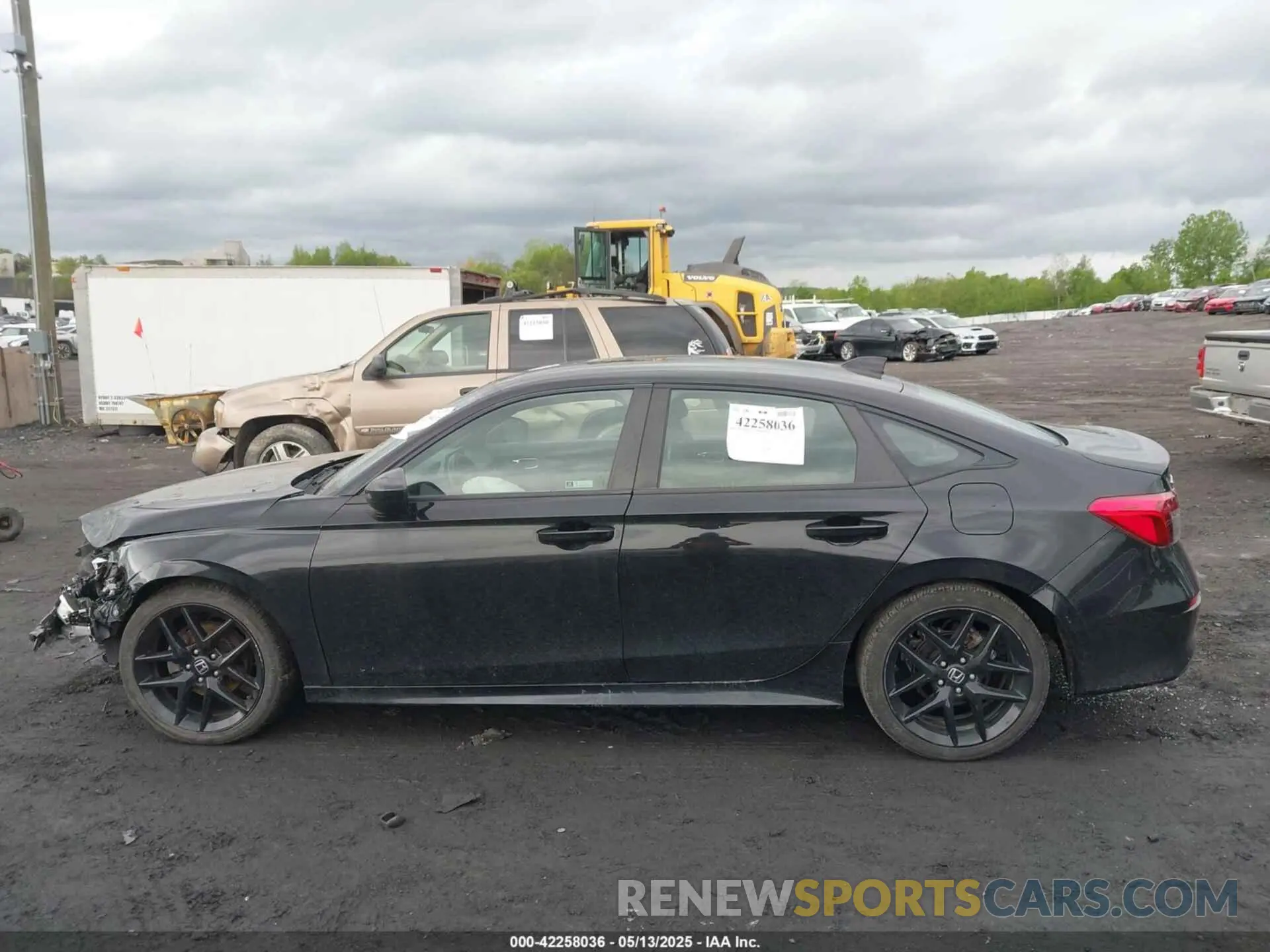 14 Photograph of a damaged car 2HGFE2F51NH605403 HONDA CIVIC 2022