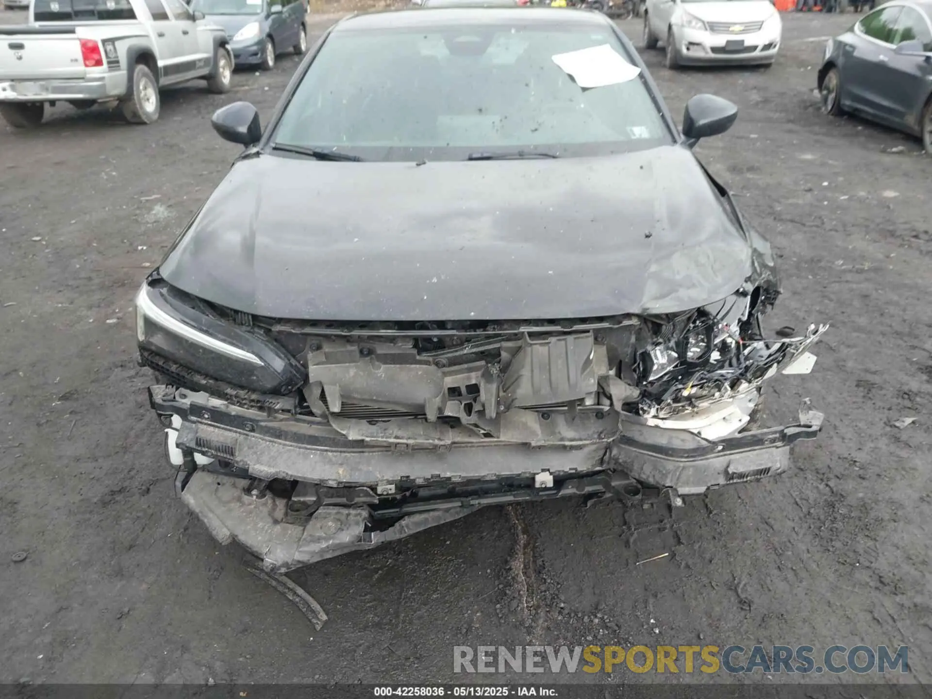 6 Photograph of a damaged car 2HGFE2F51NH605403 HONDA CIVIC 2022