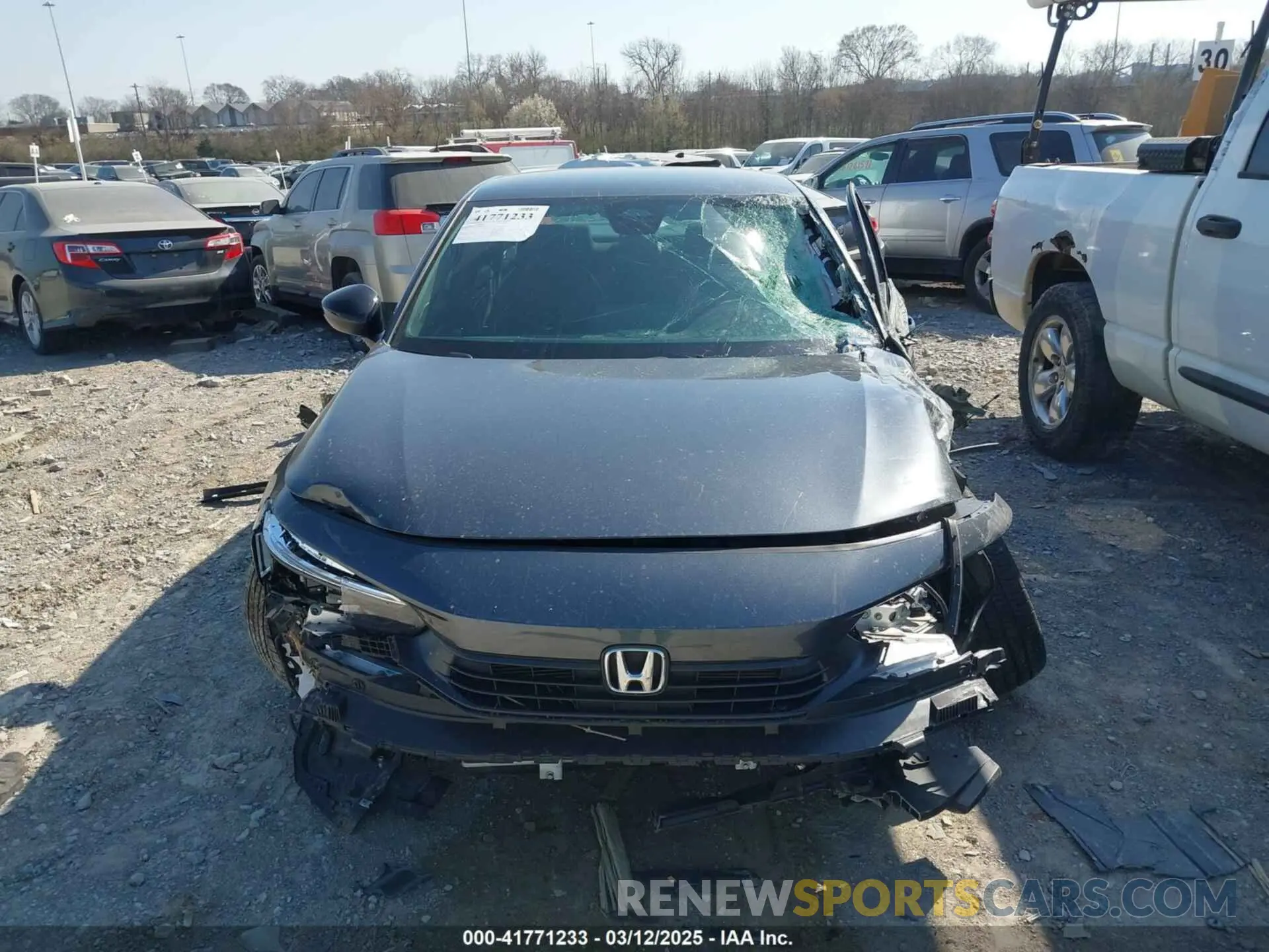 11 Photograph of a damaged car 2HGFE2F51NH605868 HONDA CIVIC 2022