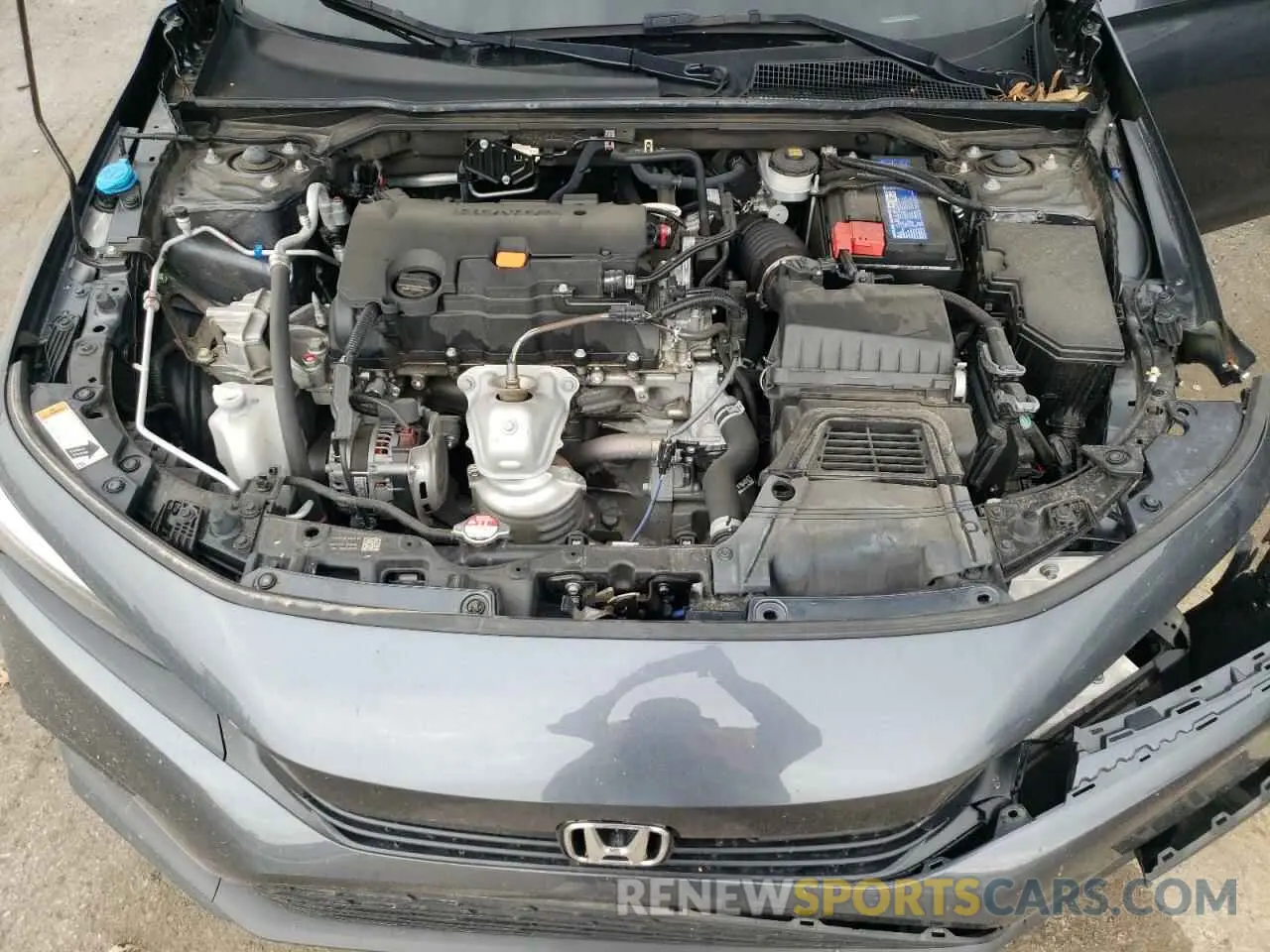 11 Photograph of a damaged car 2HGFE2F51NH609581 HONDA CIVIC 2022