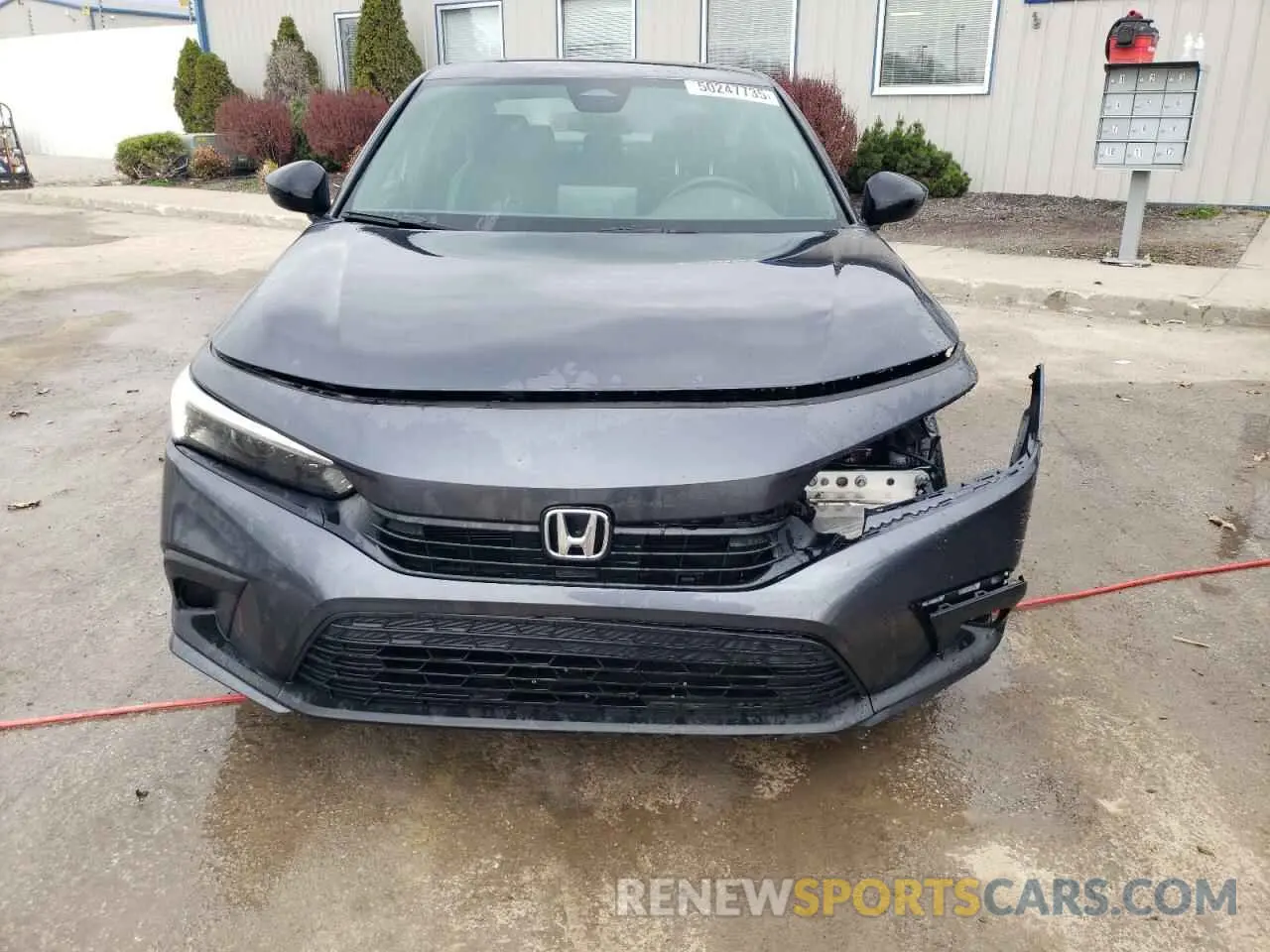 5 Photograph of a damaged car 2HGFE2F51NH609581 HONDA CIVIC 2022