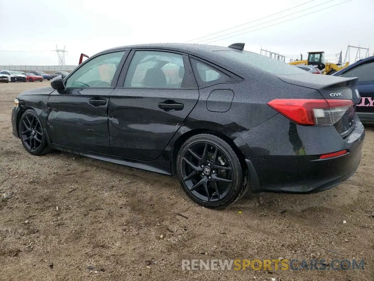 2 Photograph of a damaged car 2HGFE2F51NH609774 HONDA CIVIC 2022