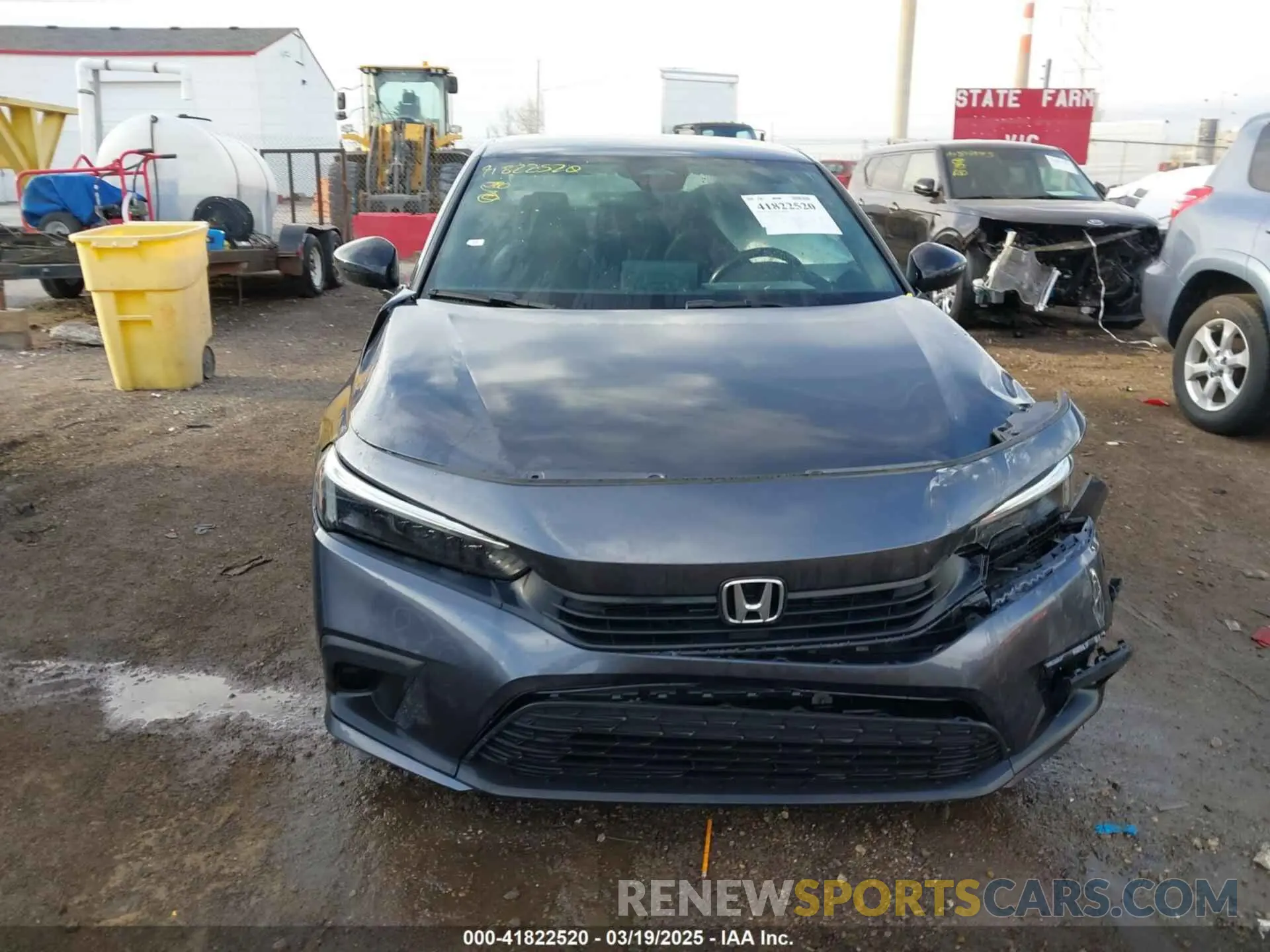 12 Photograph of a damaged car 2HGFE2F52NH509781 HONDA CIVIC 2022