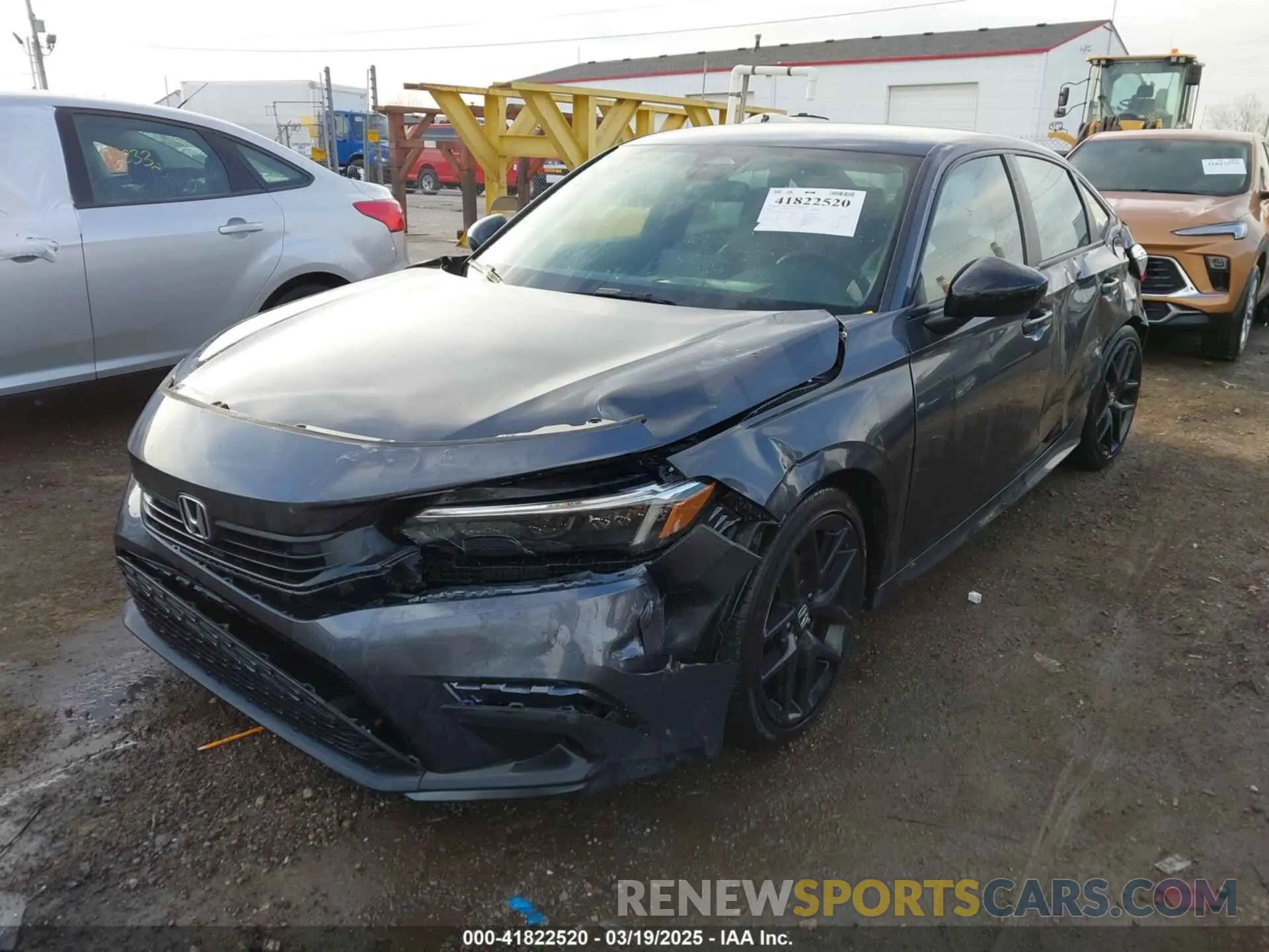2 Photograph of a damaged car 2HGFE2F52NH509781 HONDA CIVIC 2022