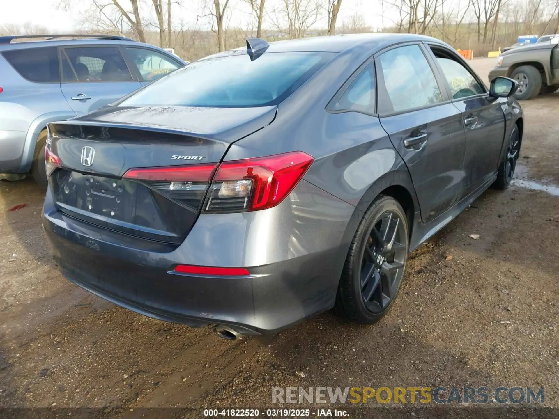 4 Photograph of a damaged car 2HGFE2F52NH509781 HONDA CIVIC 2022