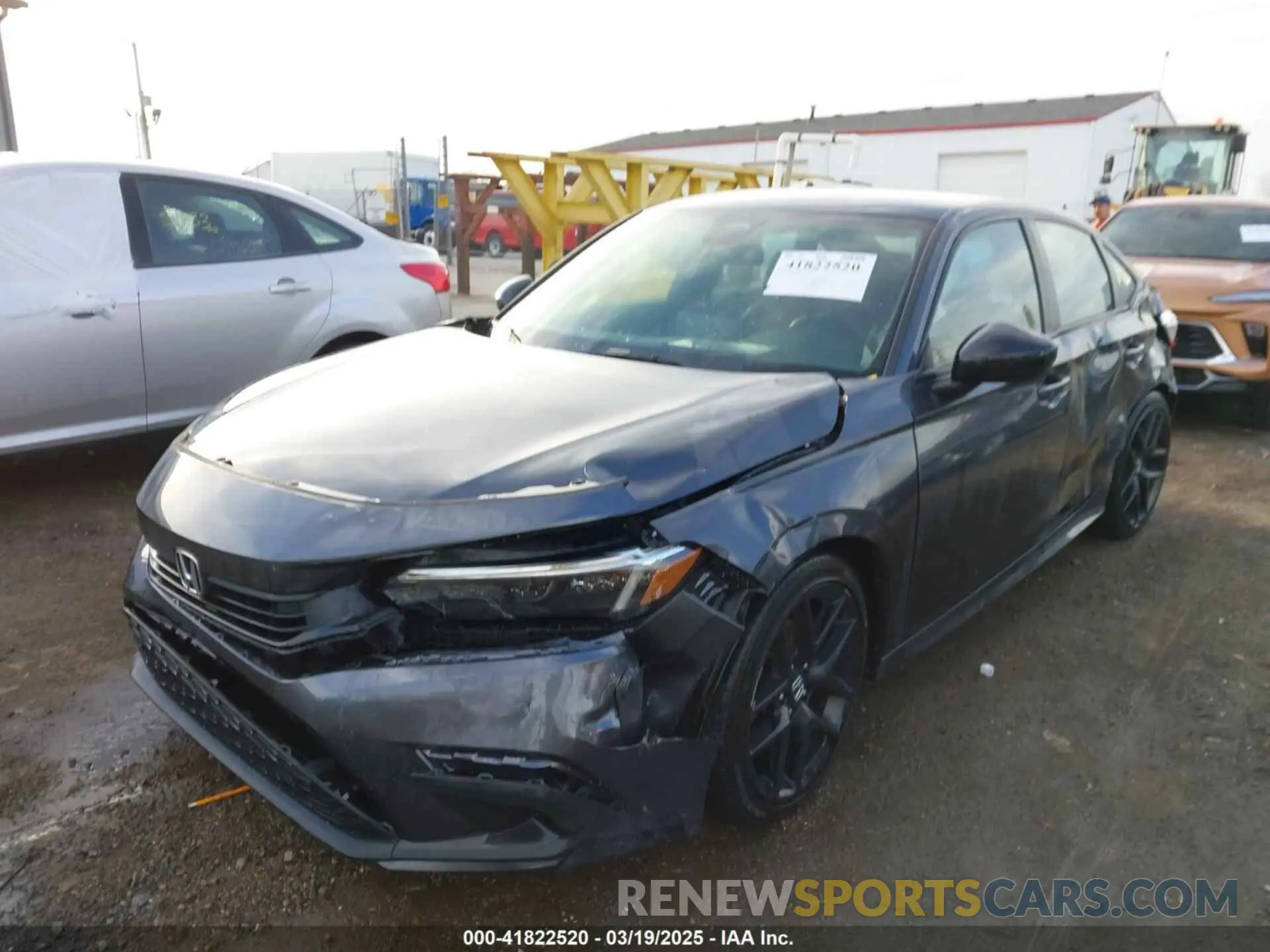 6 Photograph of a damaged car 2HGFE2F52NH509781 HONDA CIVIC 2022