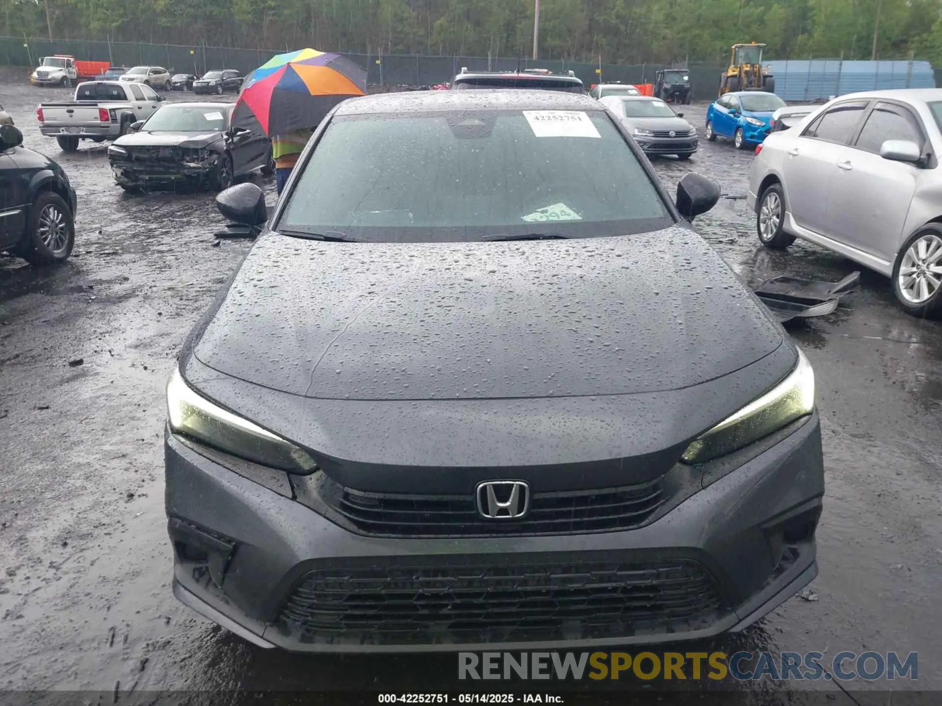 12 Photograph of a damaged car 2HGFE2F52NH521686 HONDA CIVIC 2022