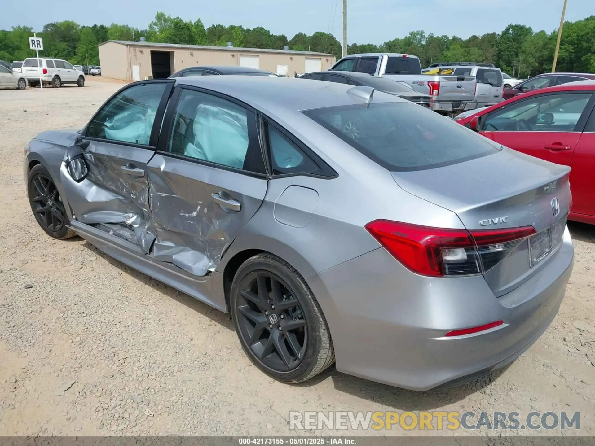 3 Photograph of a damaged car 2HGFE2F52NH527469 HONDA CIVIC 2022