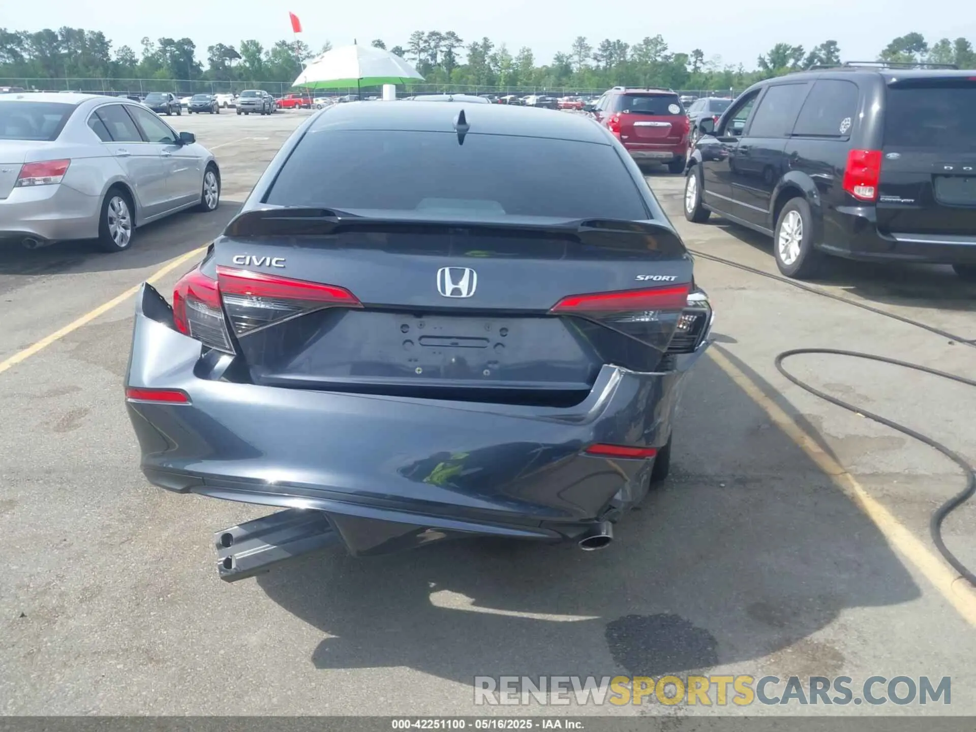 16 Photograph of a damaged car 2HGFE2F52NH533627 HONDA CIVIC 2022