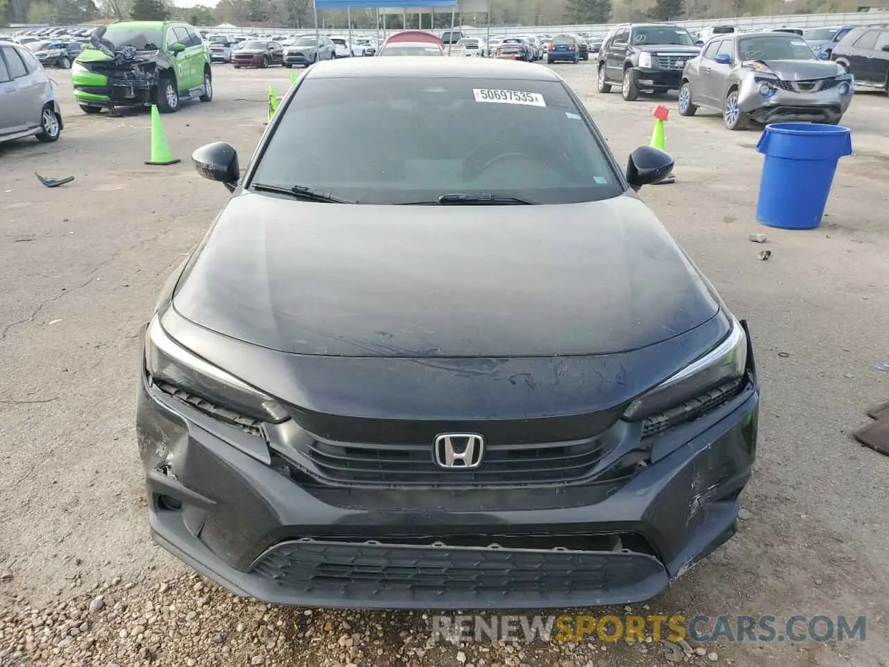 5 Photograph of a damaged car 2HGFE2F52NH534051 HONDA CIVIC 2022
