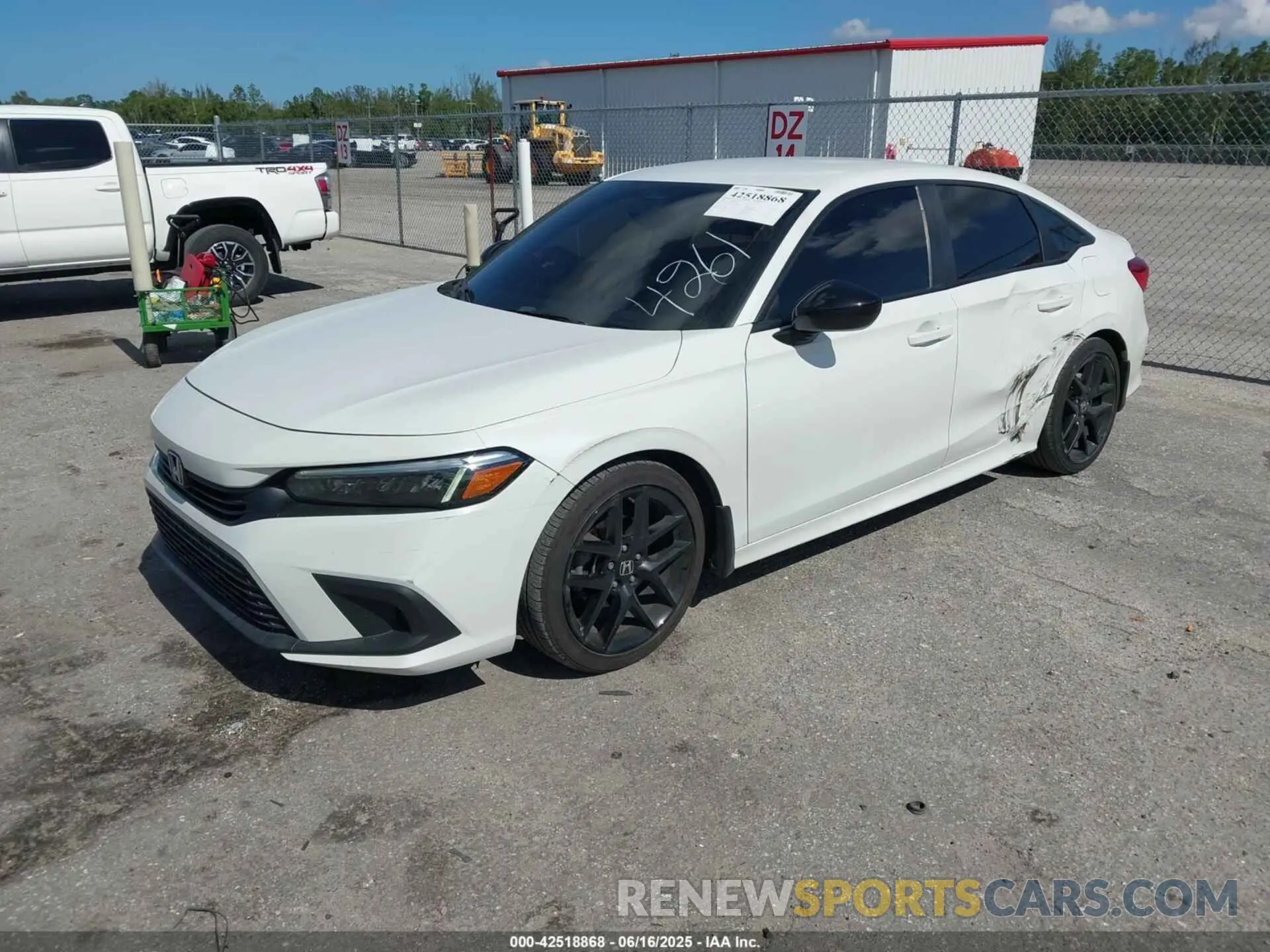 2 Photograph of a damaged car 2HGFE2F52NH534261 HONDA CIVIC 2022