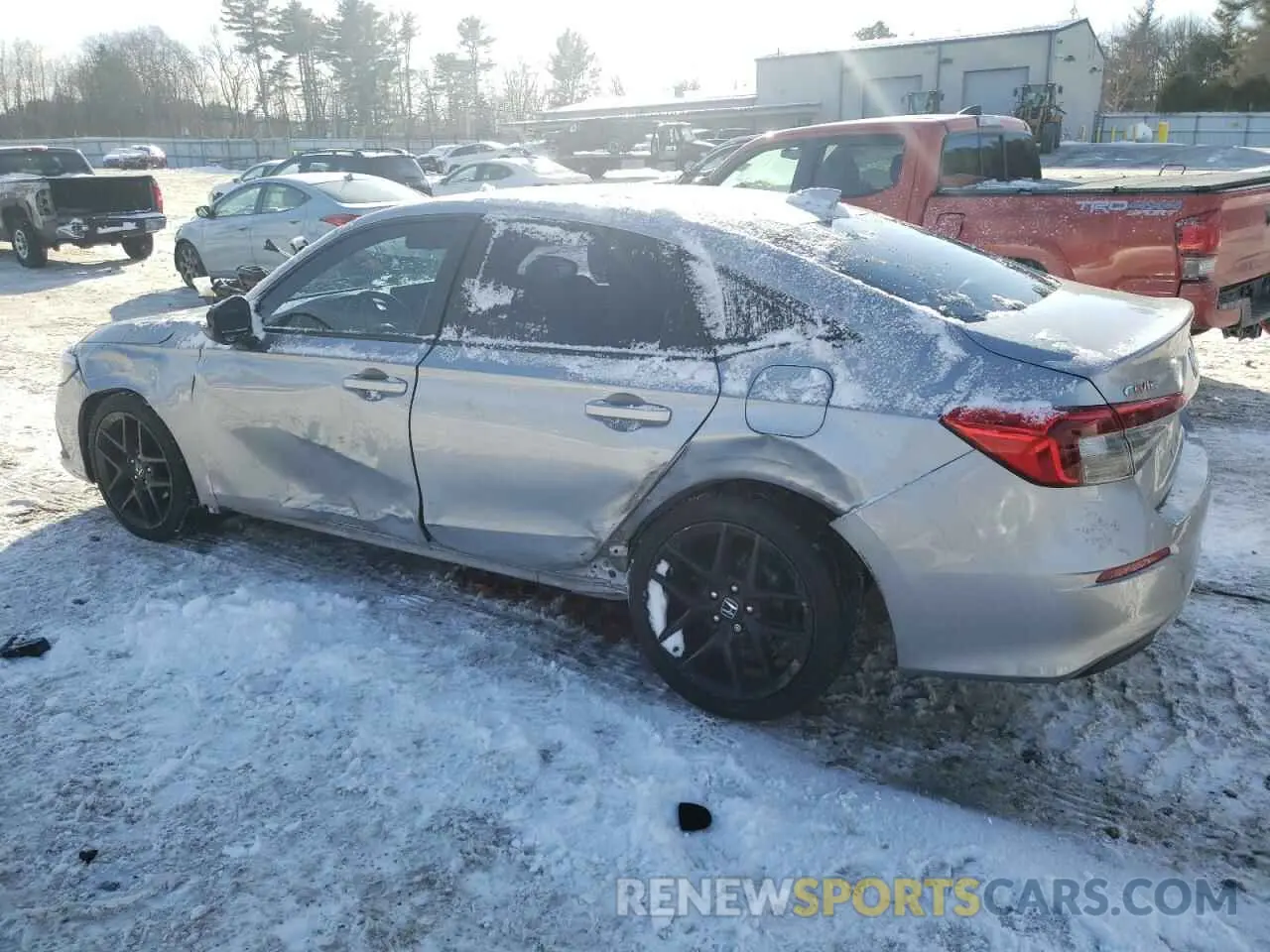 2 Photograph of a damaged car 2HGFE2F52NH537726 HONDA CIVIC 2022