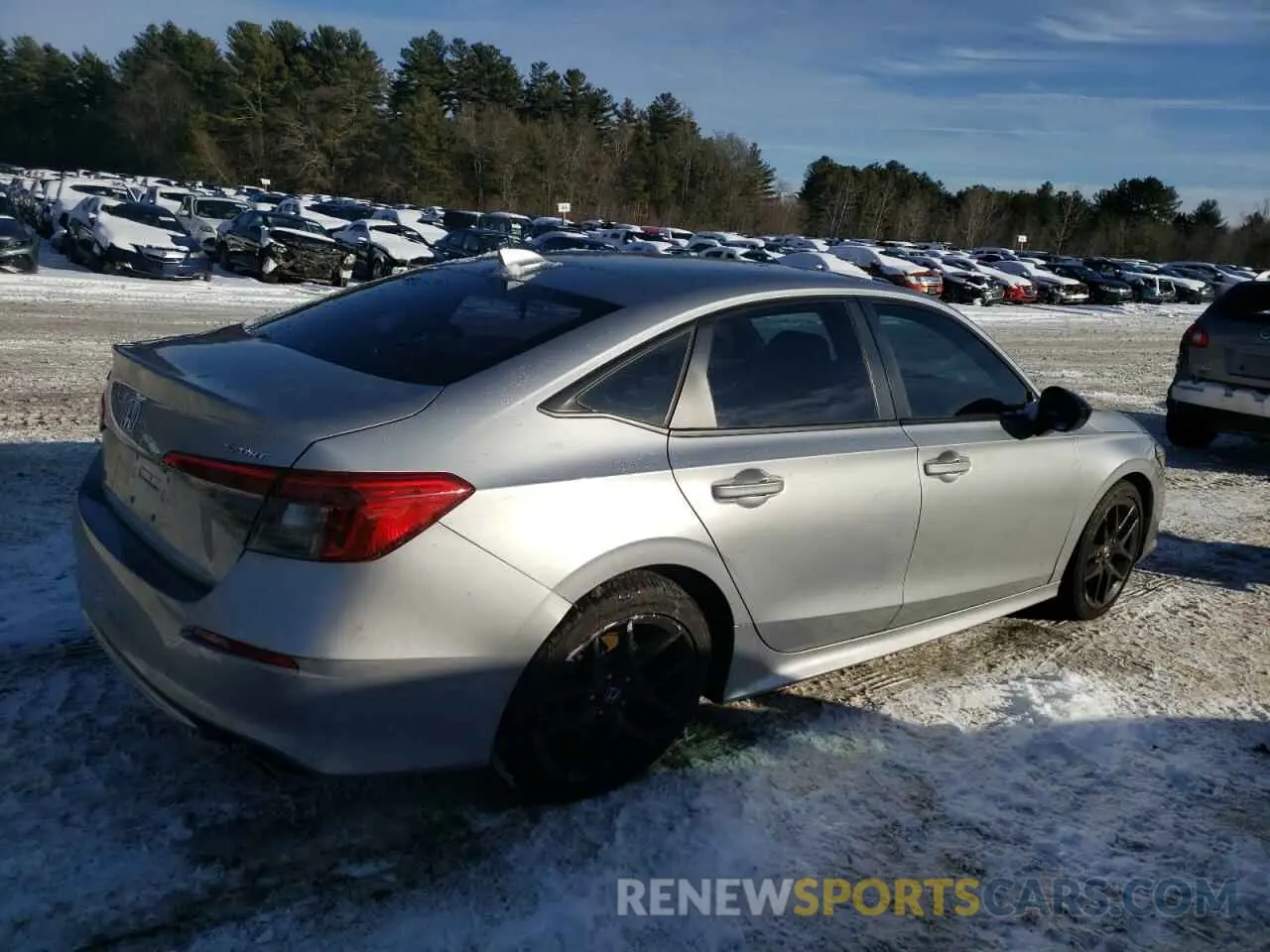 3 Photograph of a damaged car 2HGFE2F52NH537726 HONDA CIVIC 2022