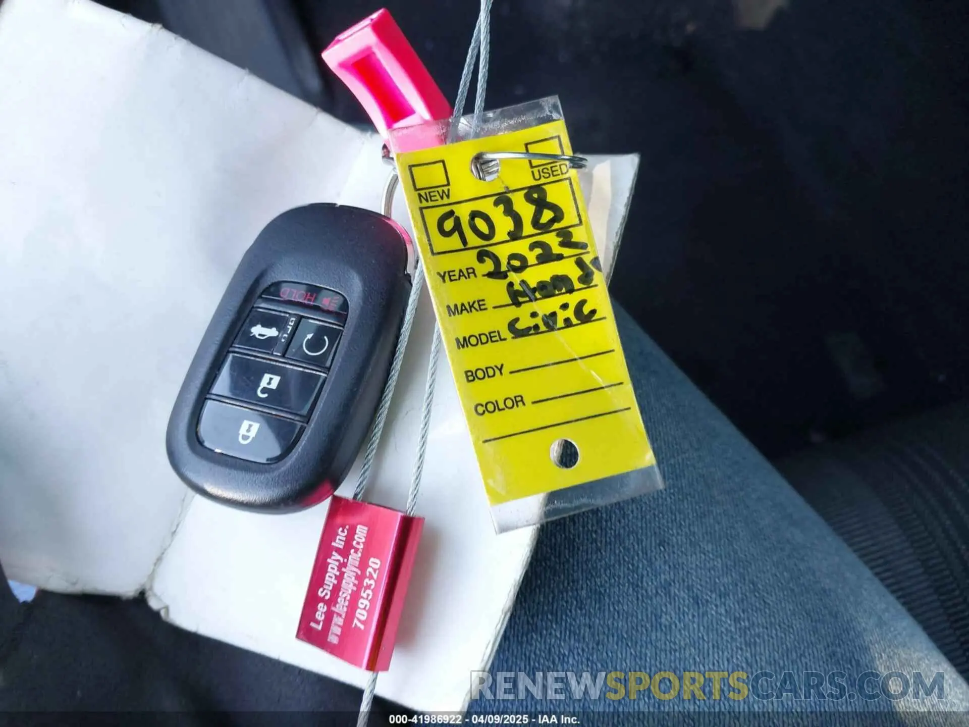11 Photograph of a damaged car 2HGFE2F52NH539038 HONDA CIVIC 2022