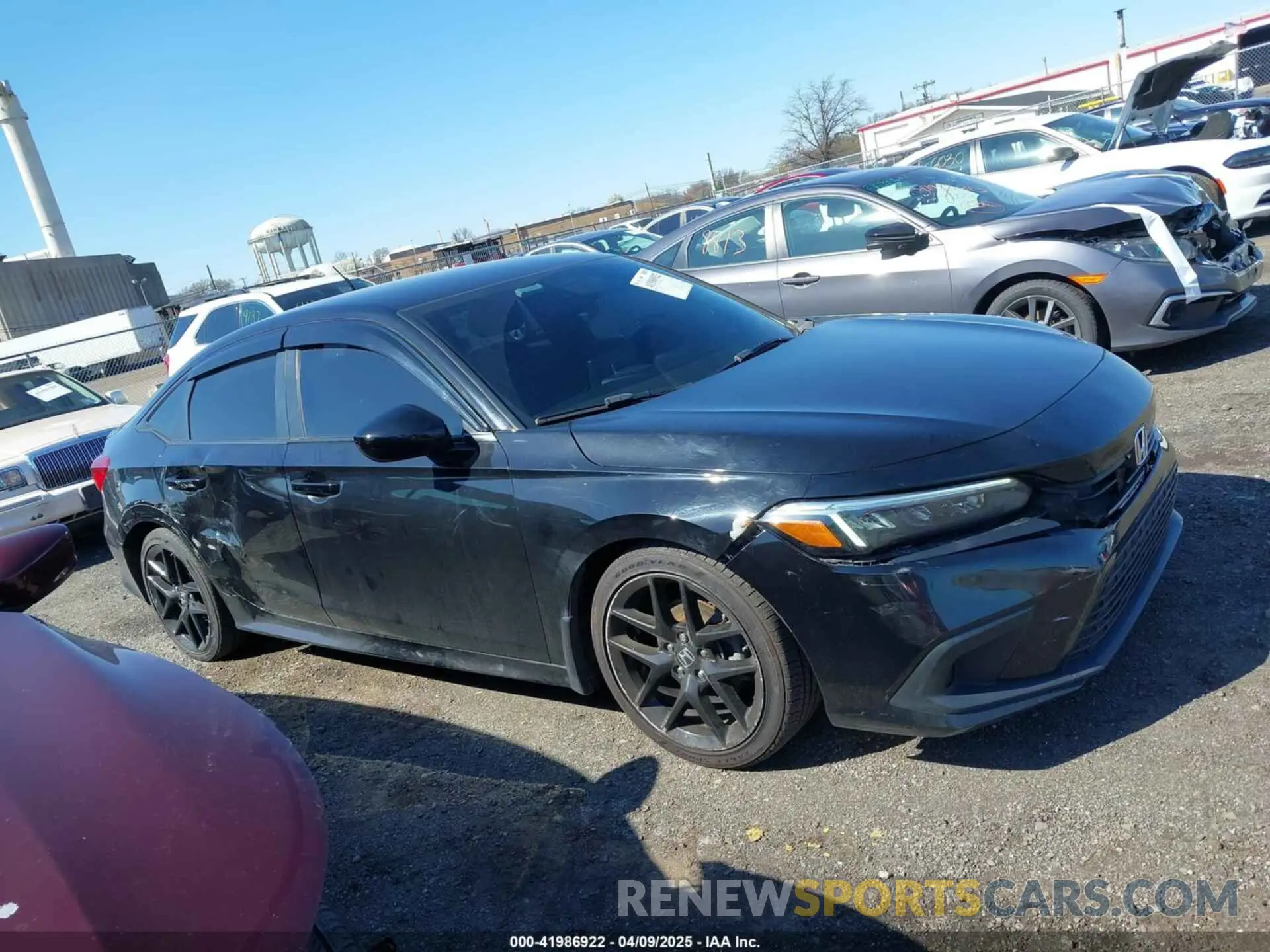 13 Photograph of a damaged car 2HGFE2F52NH539038 HONDA CIVIC 2022