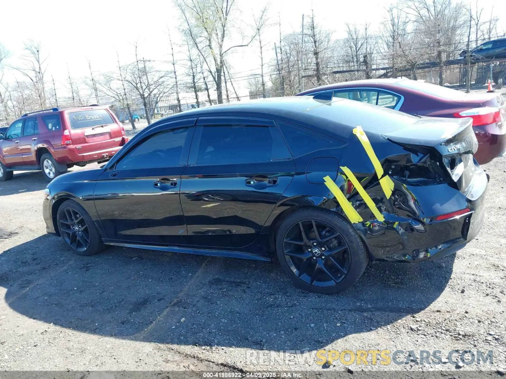 14 Photograph of a damaged car 2HGFE2F52NH539038 HONDA CIVIC 2022