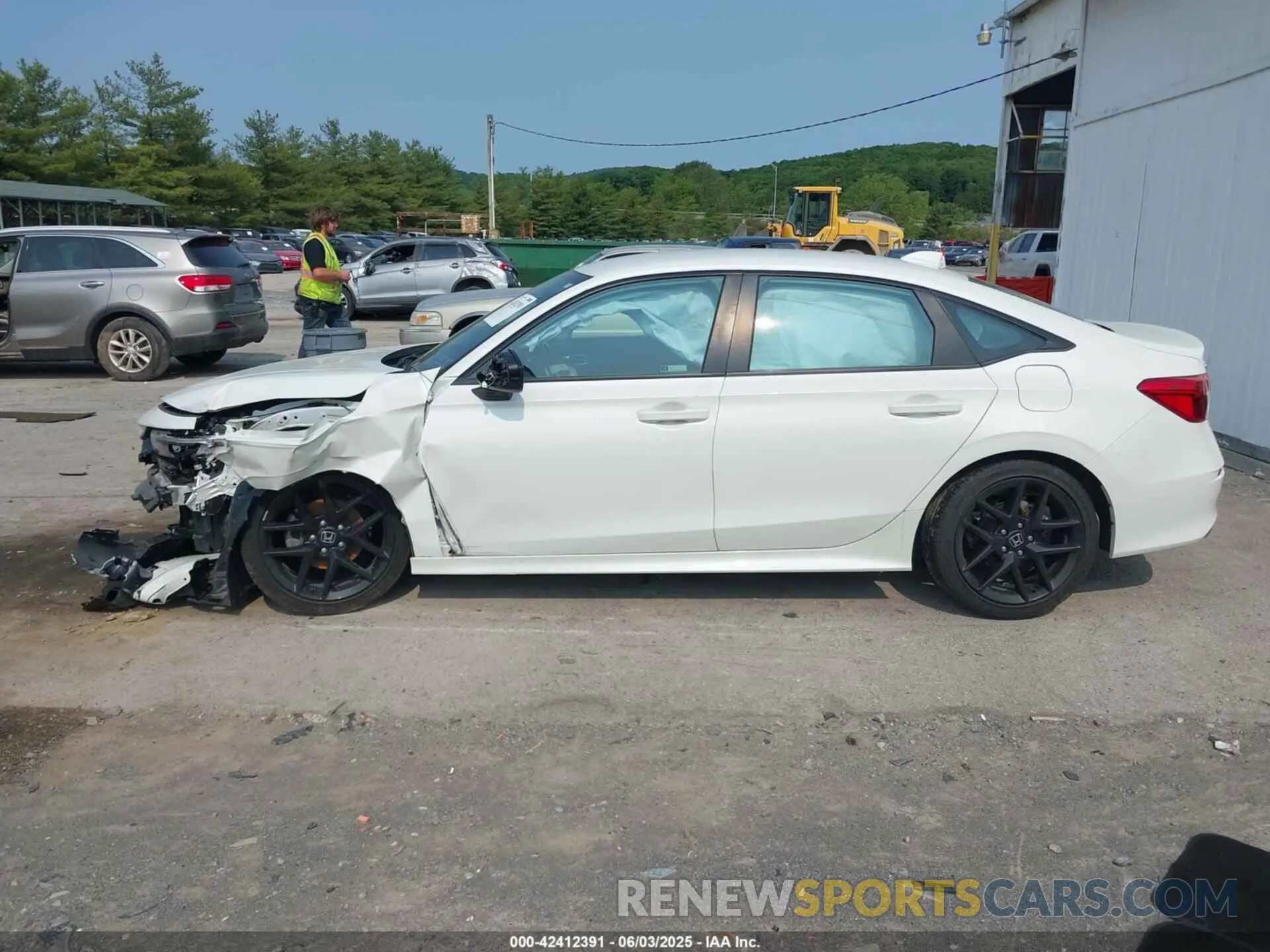 13 Photograph of a damaged car 2HGFE2F52NH541145 HONDA CIVIC 2022
