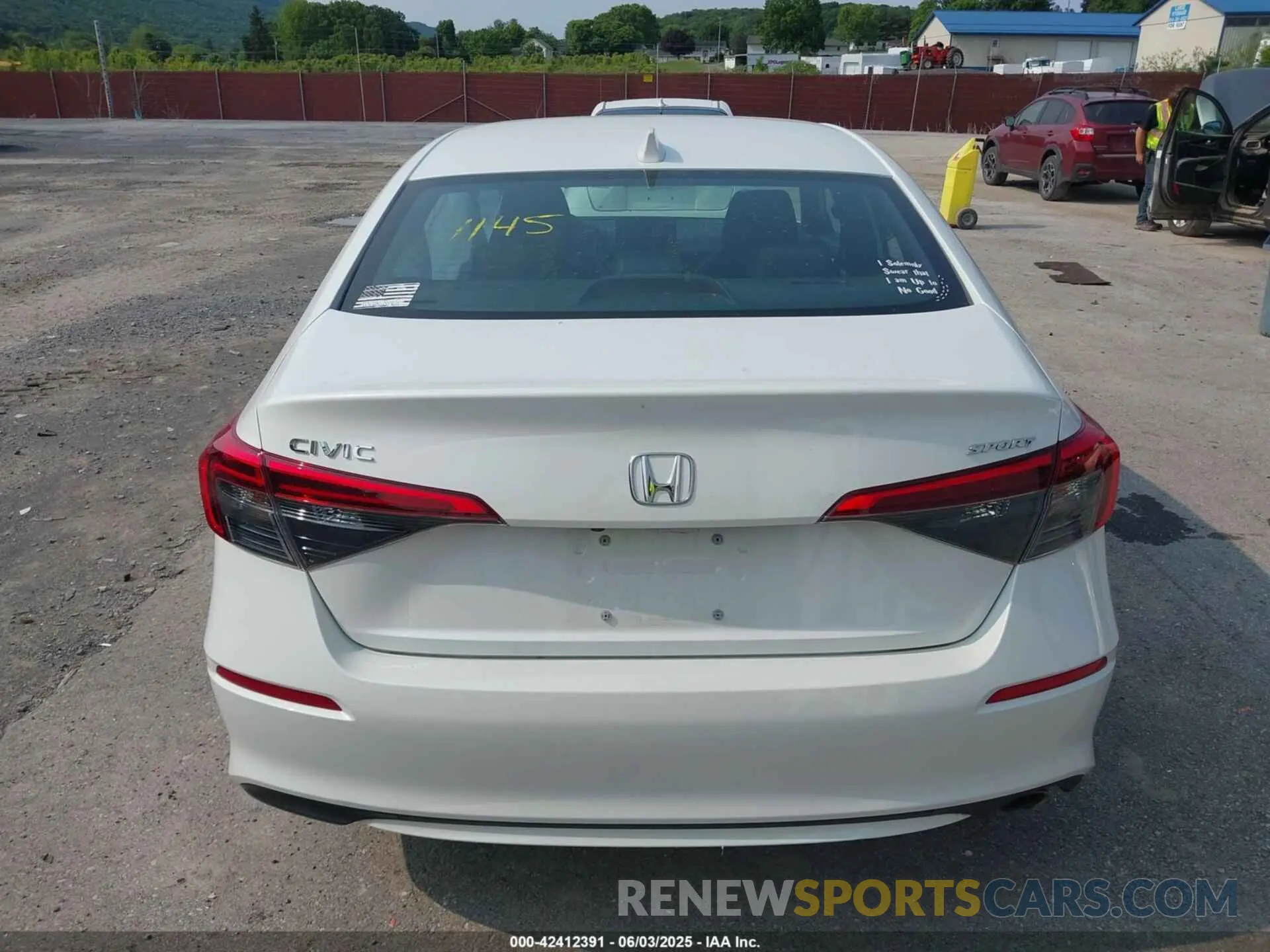 15 Photograph of a damaged car 2HGFE2F52NH541145 HONDA CIVIC 2022