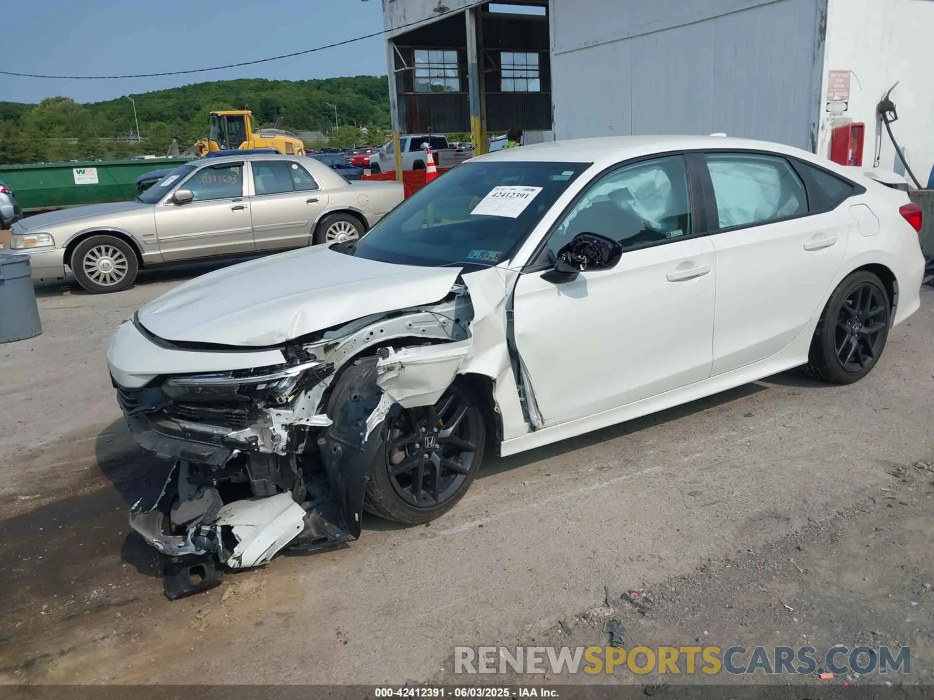 2 Photograph of a damaged car 2HGFE2F52NH541145 HONDA CIVIC 2022