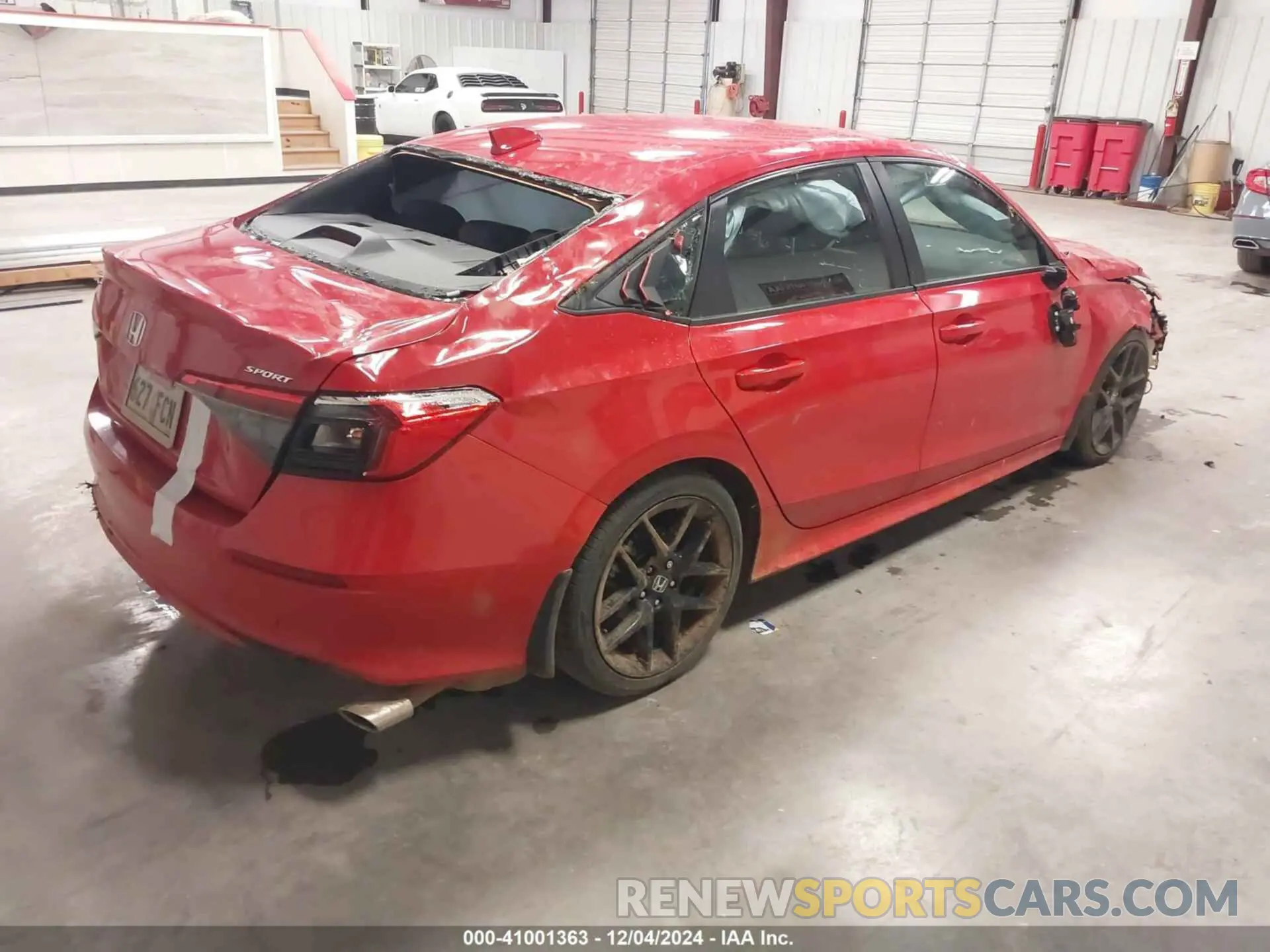 4 Photograph of a damaged car 2HGFE2F52NH542246 HONDA CIVIC 2022