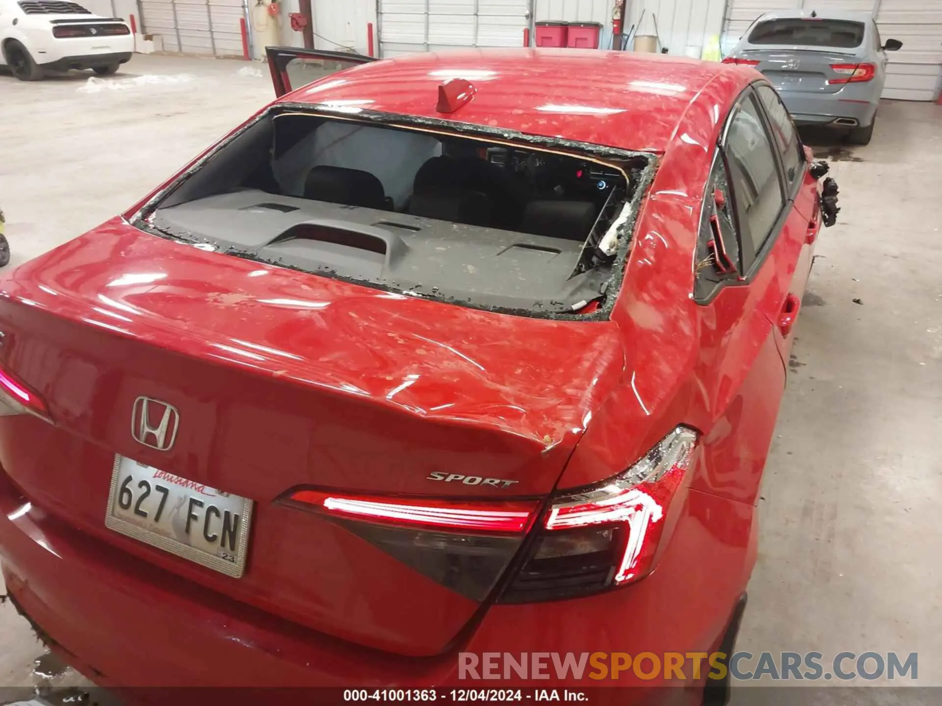 6 Photograph of a damaged car 2HGFE2F52NH542246 HONDA CIVIC 2022