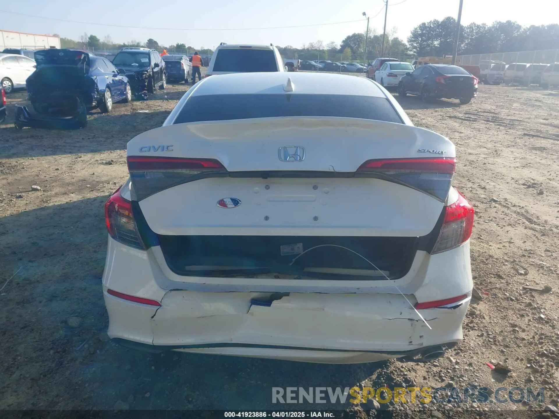 16 Photograph of a damaged car 2HGFE2F52NH544935 HONDA CIVIC 2022
