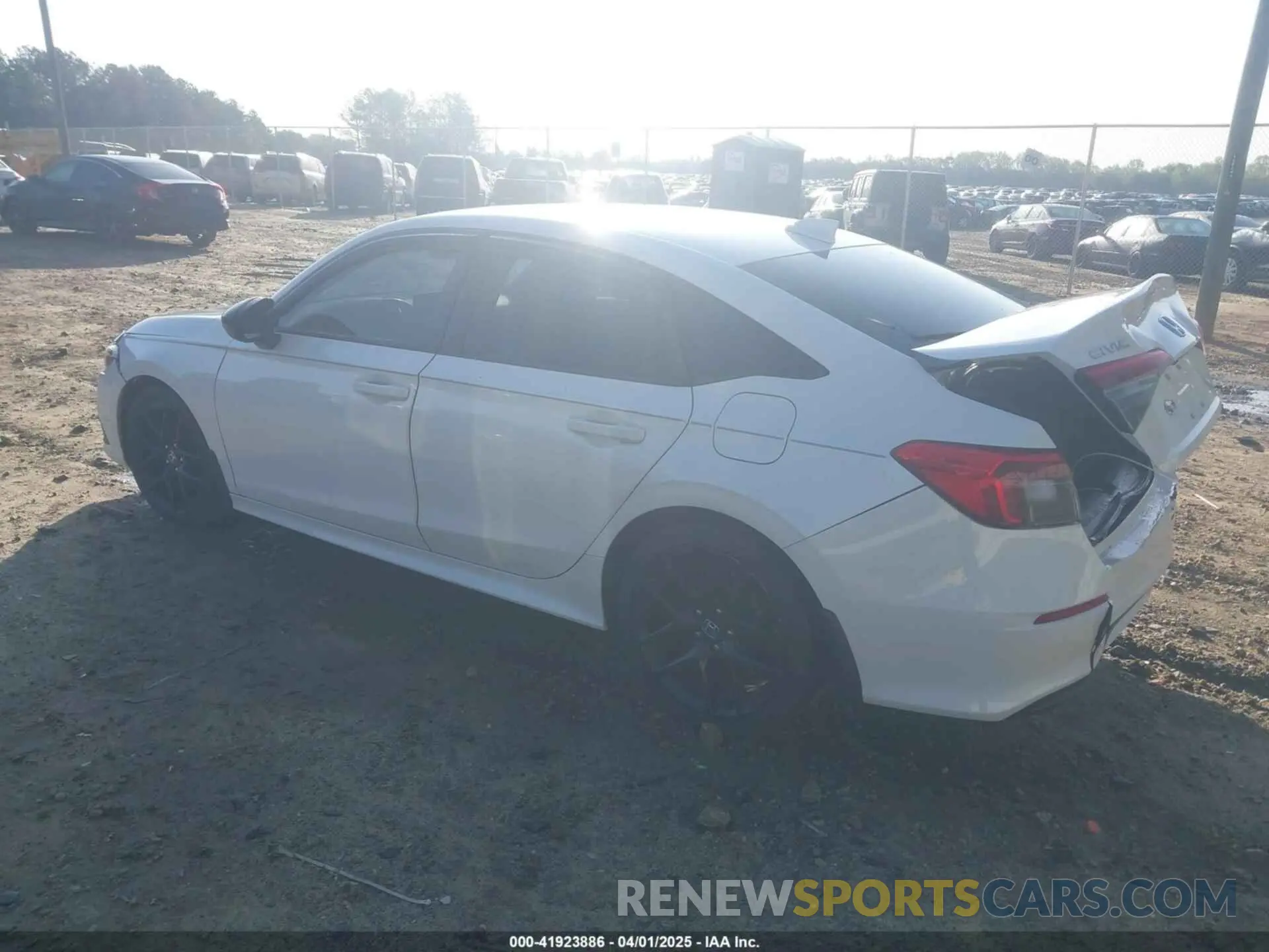 3 Photograph of a damaged car 2HGFE2F52NH544935 HONDA CIVIC 2022