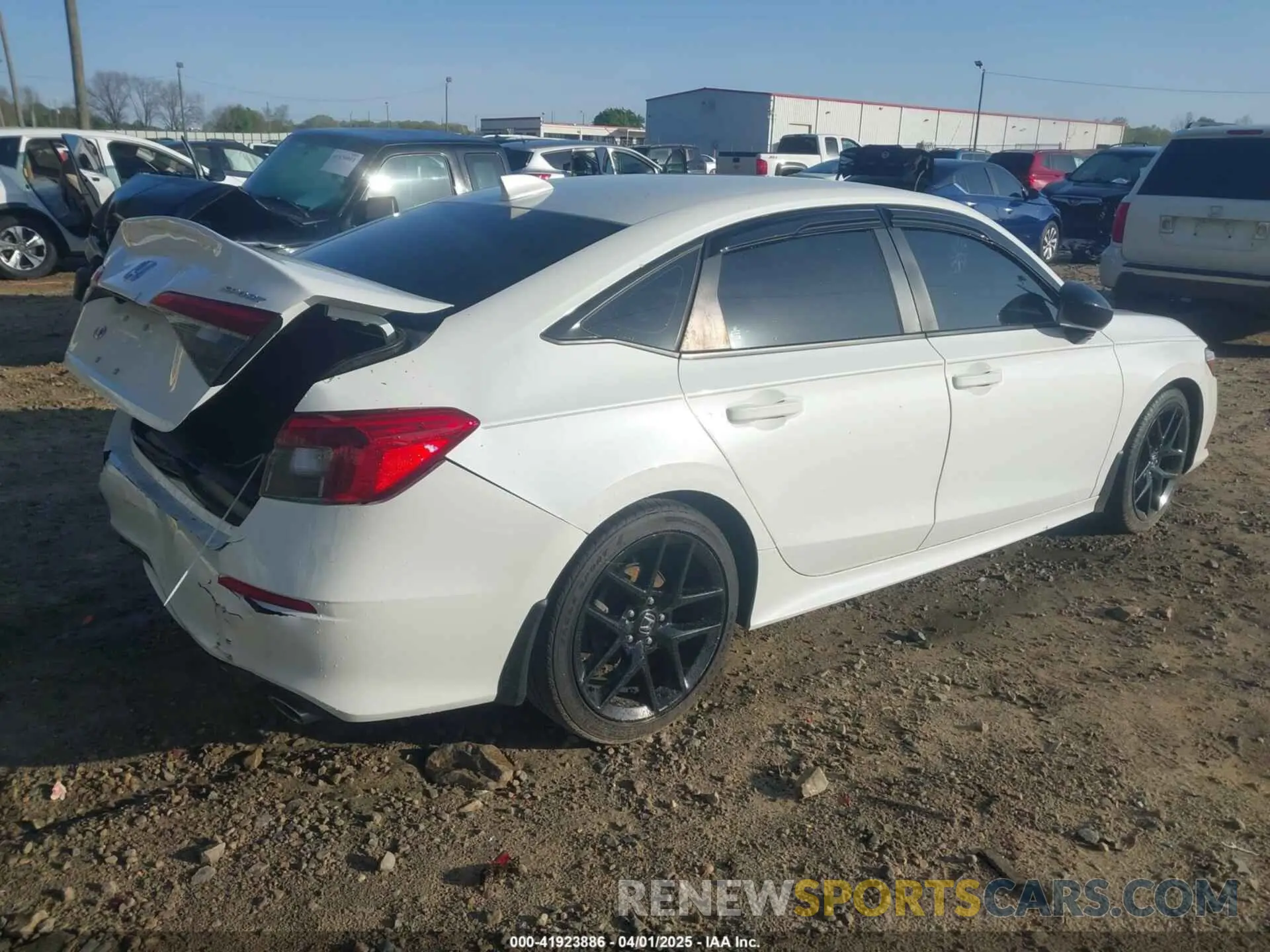 4 Photograph of a damaged car 2HGFE2F52NH544935 HONDA CIVIC 2022