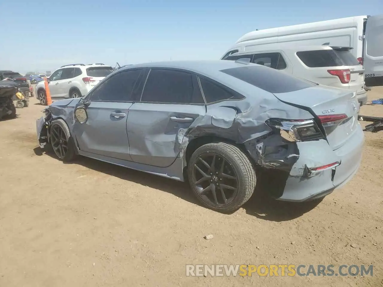 2 Photograph of a damaged car 2HGFE2F52NH545213 HONDA CIVIC 2022