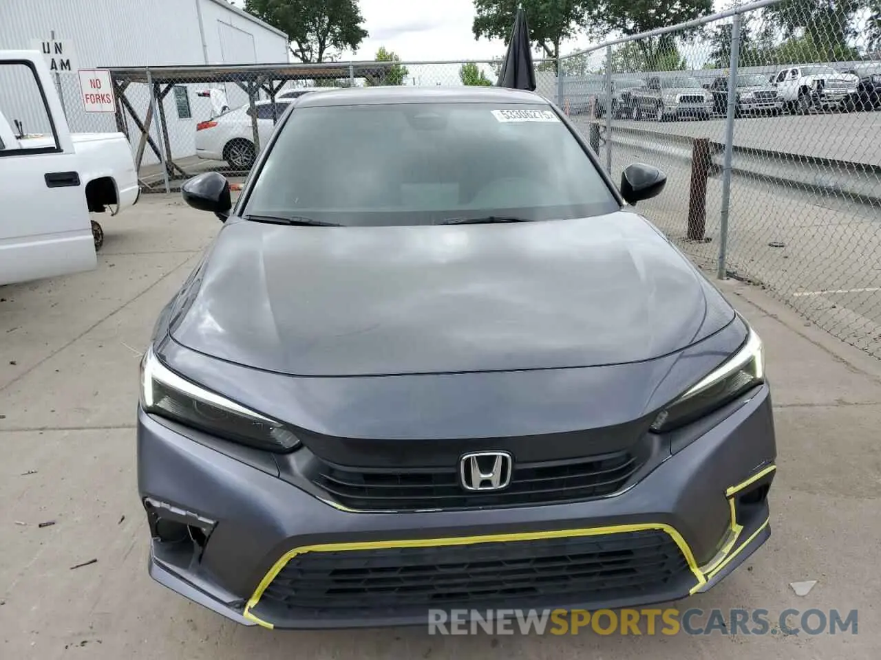 5 Photograph of a damaged car 2HGFE2F52NH565686 HONDA CIVIC 2022