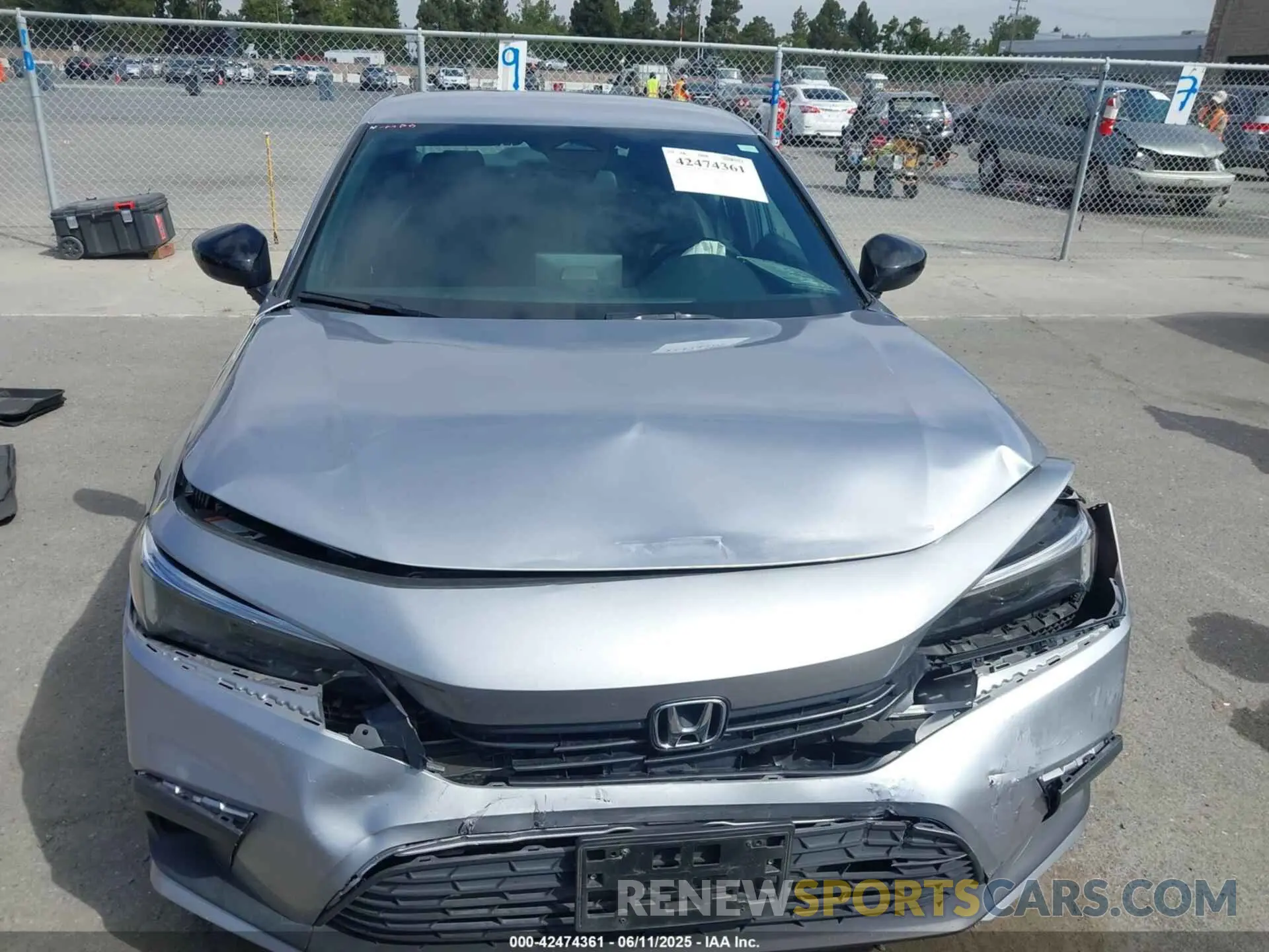 12 Photograph of a damaged car 2HGFE2F52NH568104 HONDA CIVIC 2022